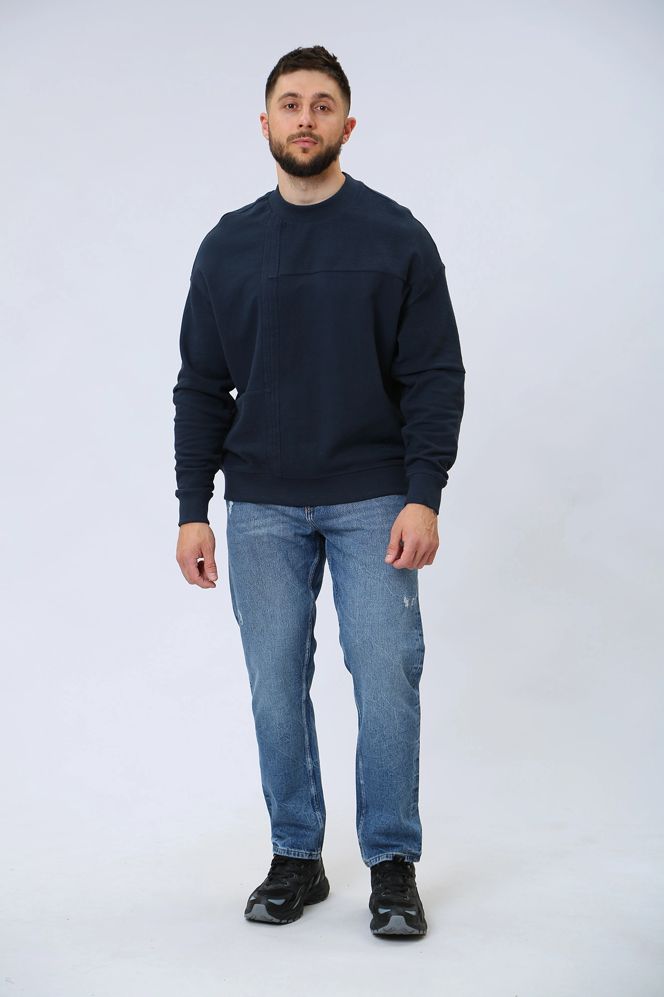 1013506 Свитшот Mustang Синий