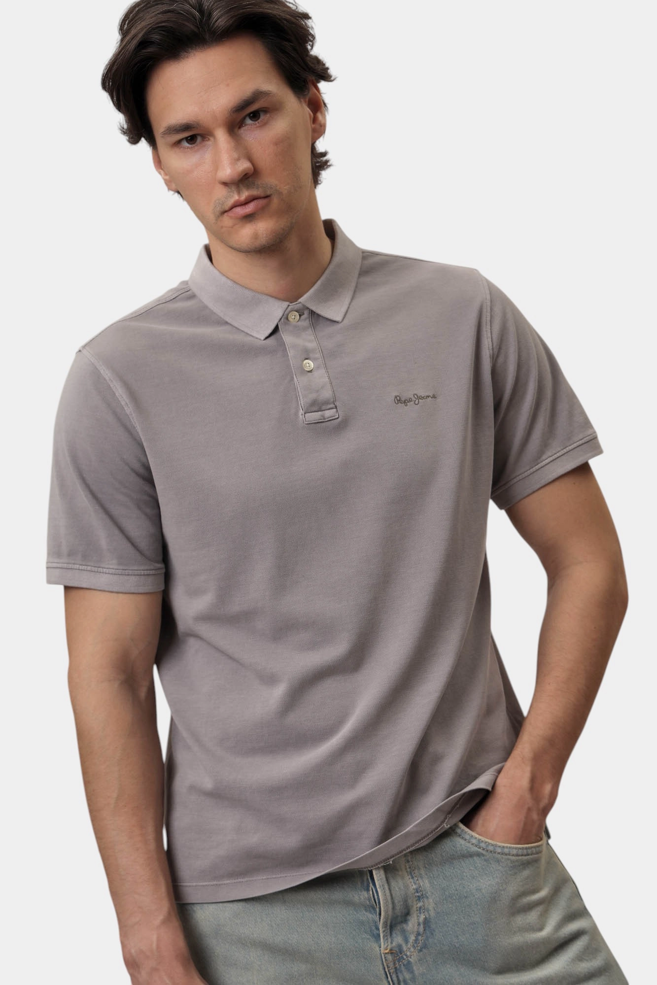 PM542099 Поло Pepe Jeans Серый