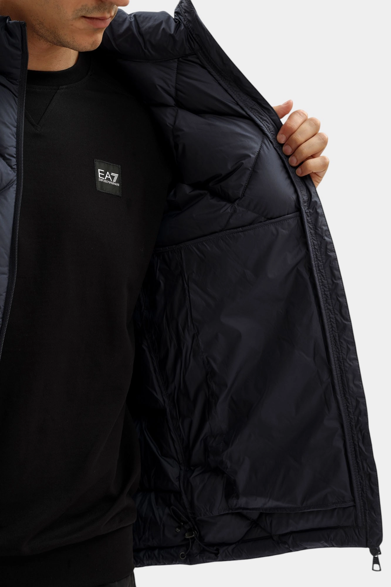 7M001002_AF15923 Жилет EA7 Голубой