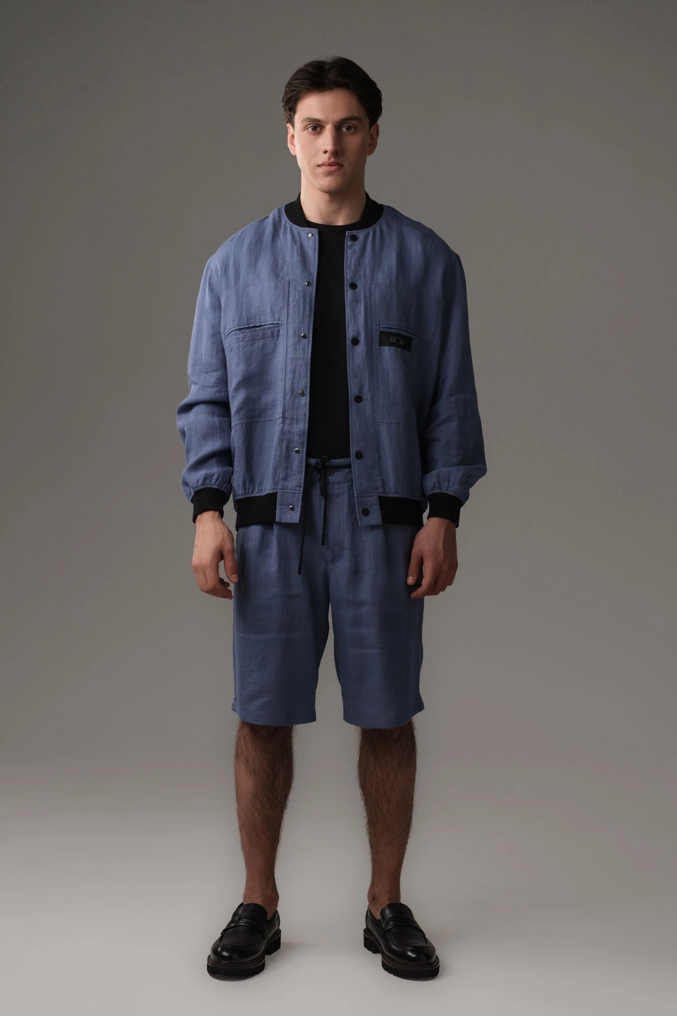 M-251-TH-56-0118 Бомбер The Hills Голубой