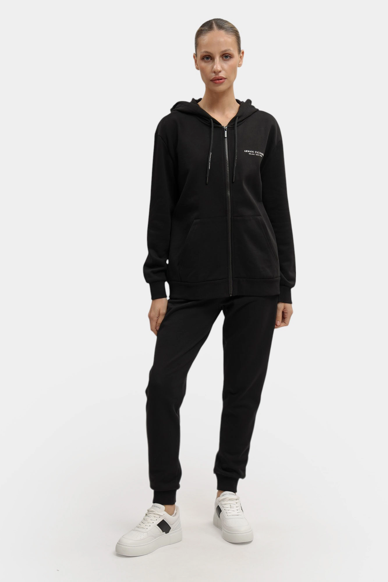 XW001452_AF10830 толстовка с/к armani exchange 