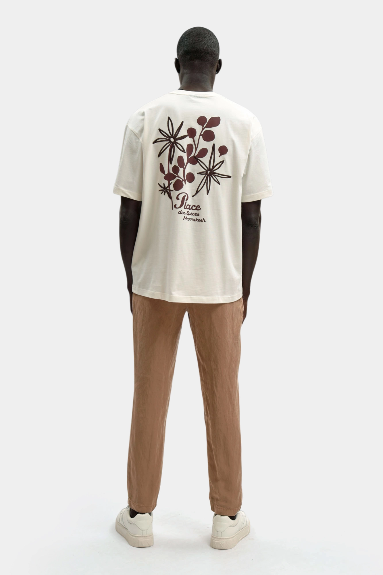 30102699_10015385 Брюки льняные чиносы Strellson Бежевый