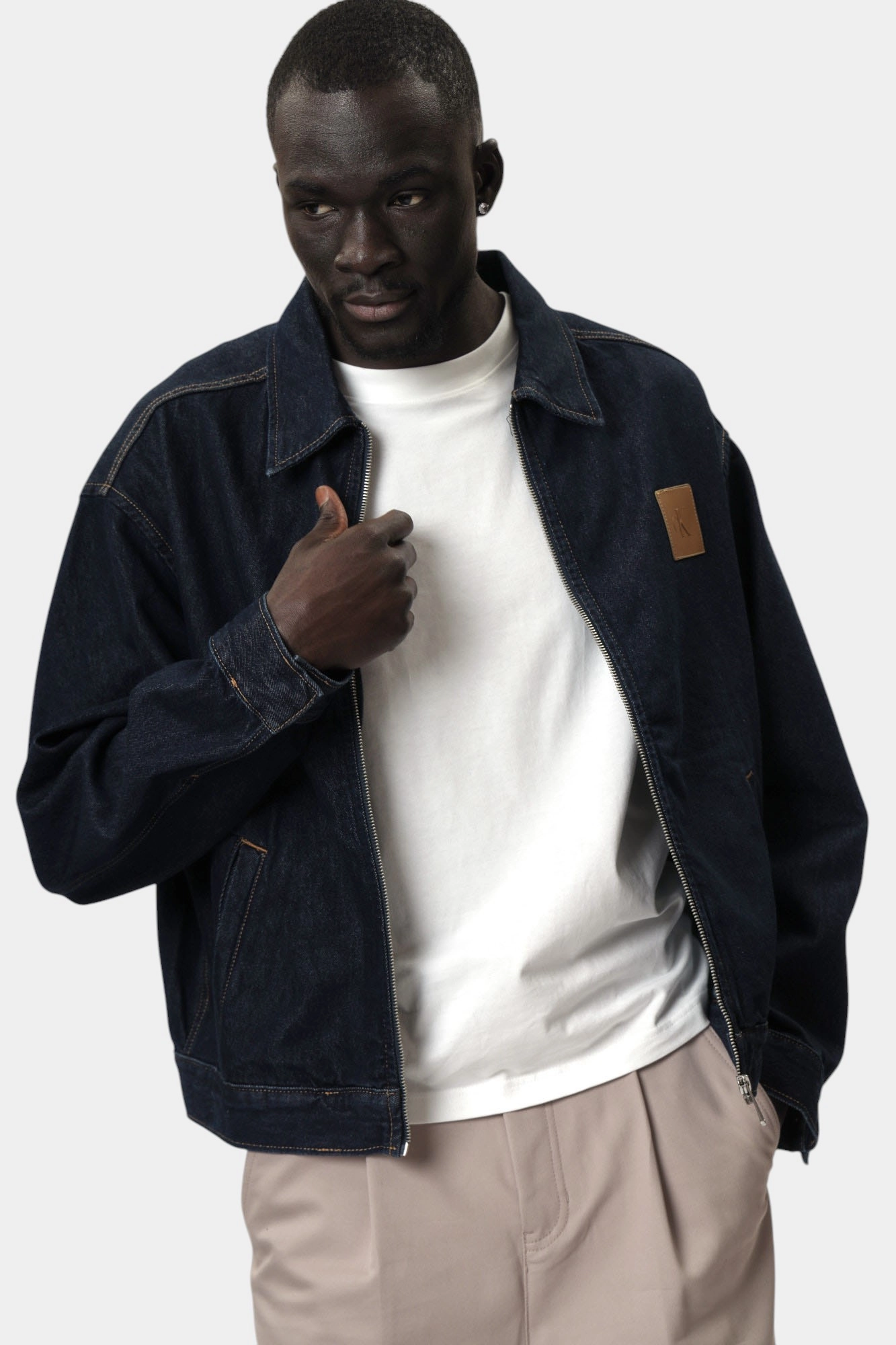 J30J327087 Куртка джинсовая Calvin Klein Jeans Синий