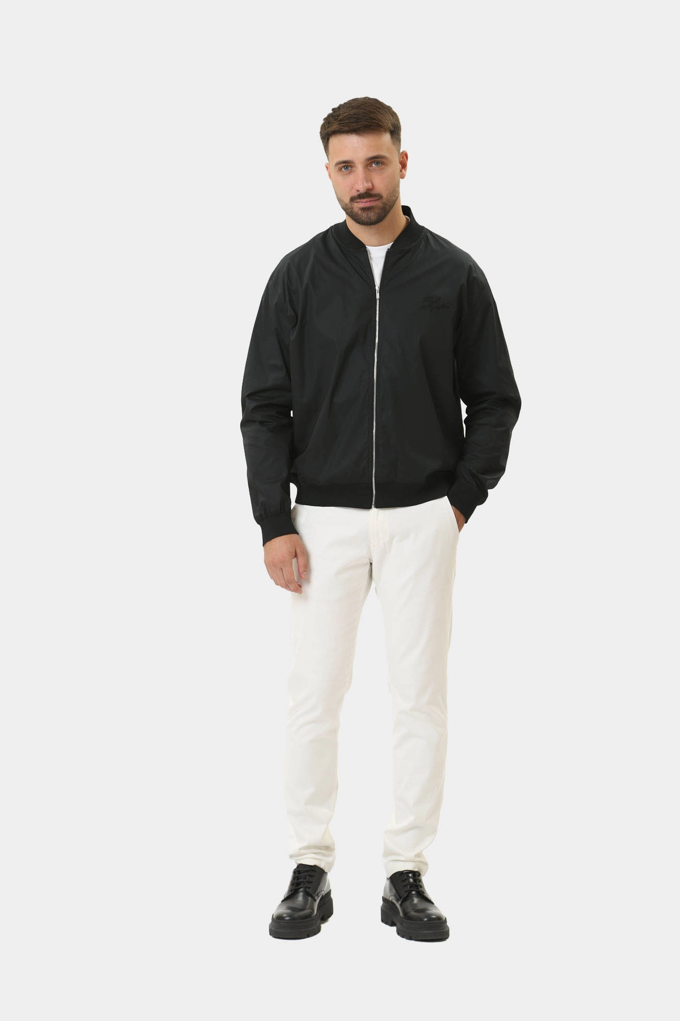 542600_505061 Рубашка с длинным рукавом Karl Lagerfeld Черный