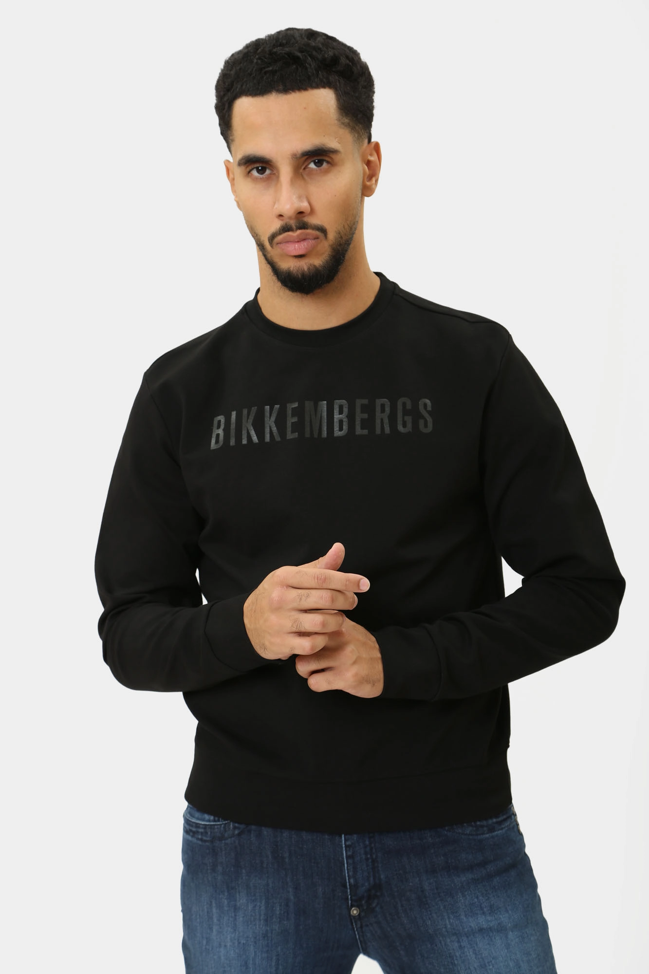 PBMF0409 Свитшот Bikkembergs Черный