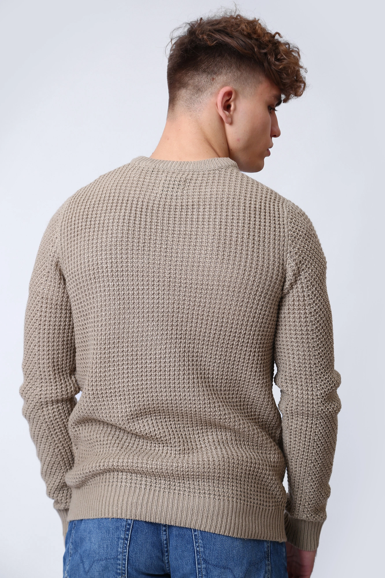 12211334 Свитер Jack & Jones Бежевый