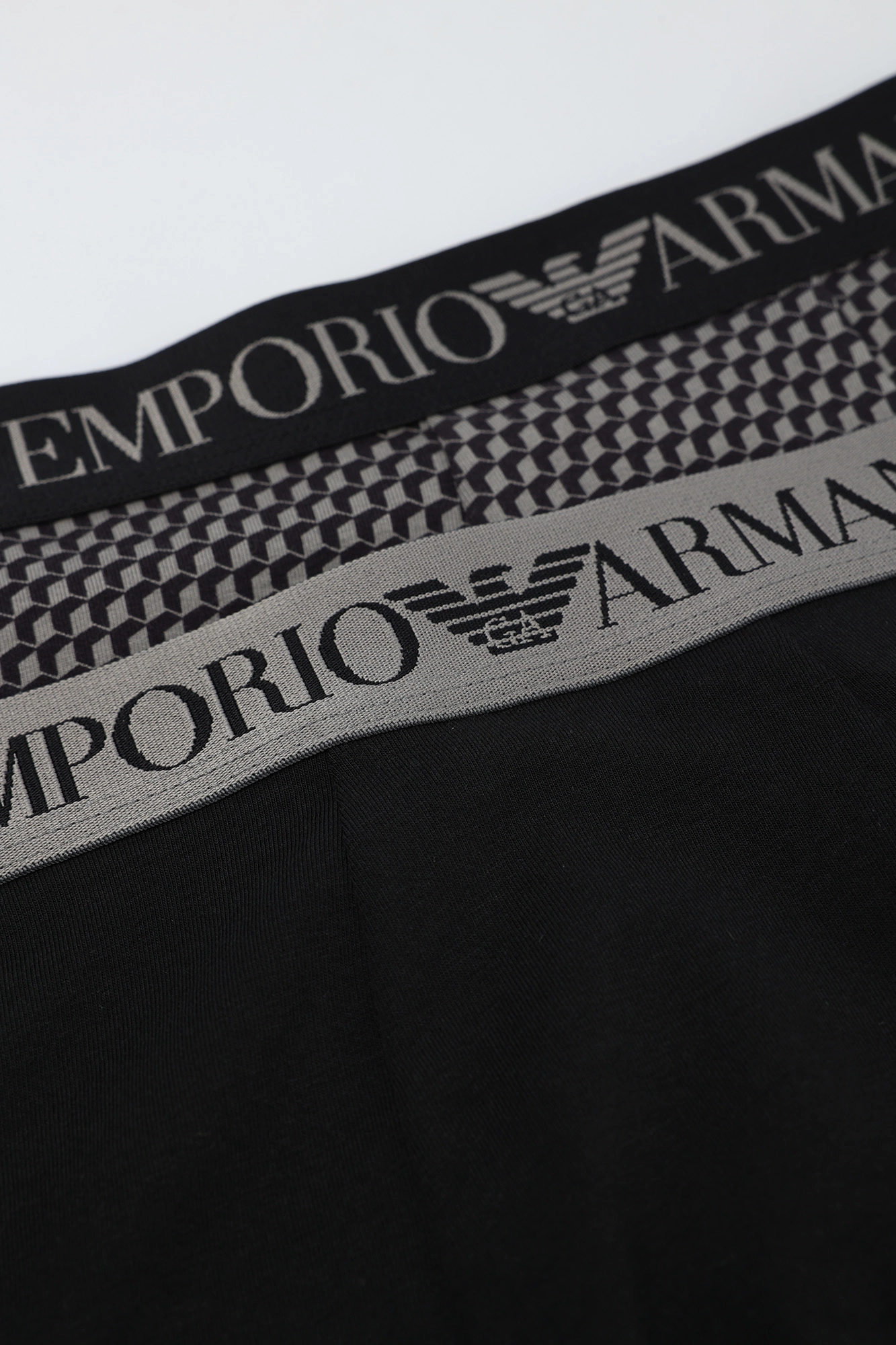 111210_2F504 Комплект трусов 2 шт. Emporio Armani Черный