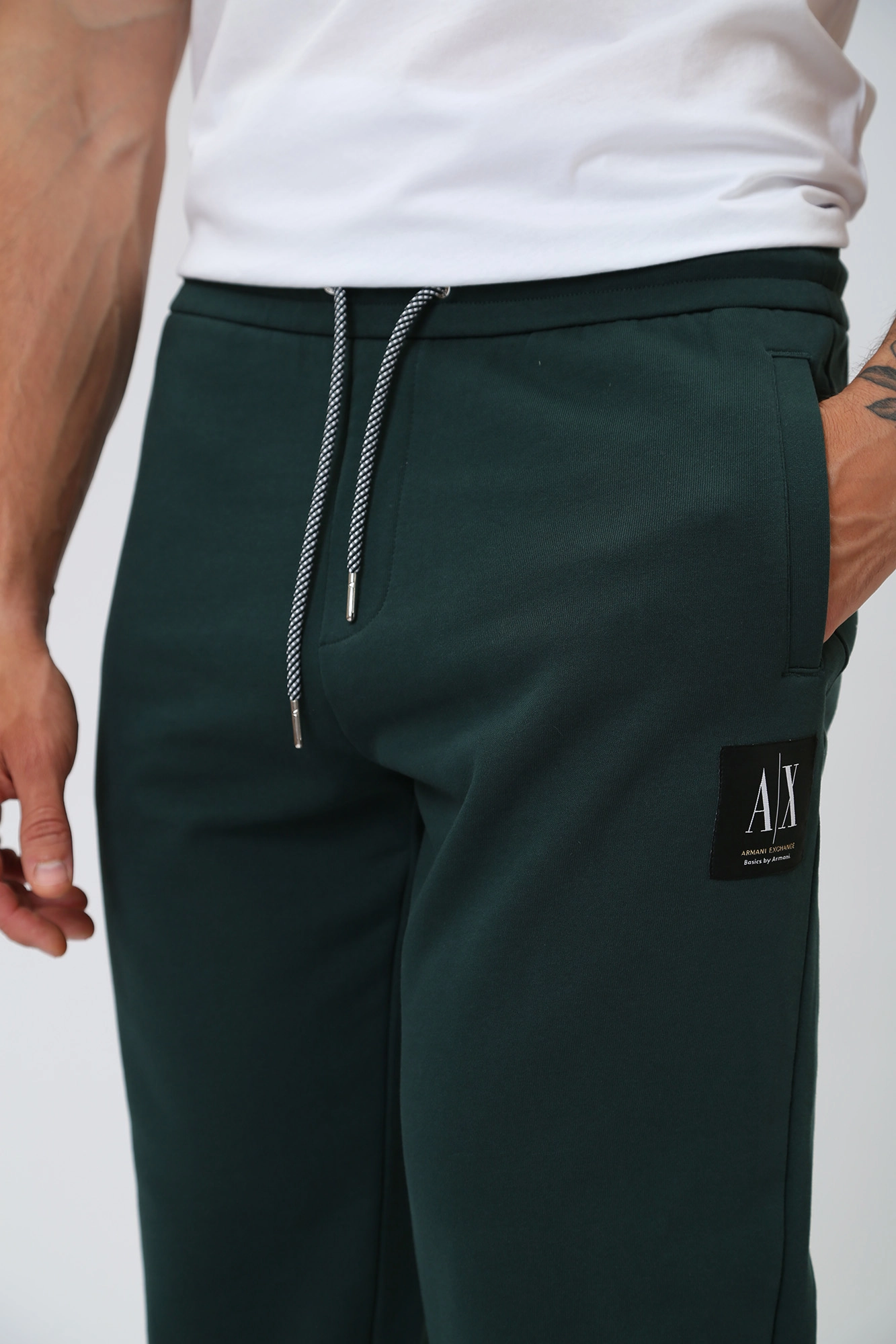 3RZPAA_ZJ83Z Брюки спортивные Armani Exchange Зеленый