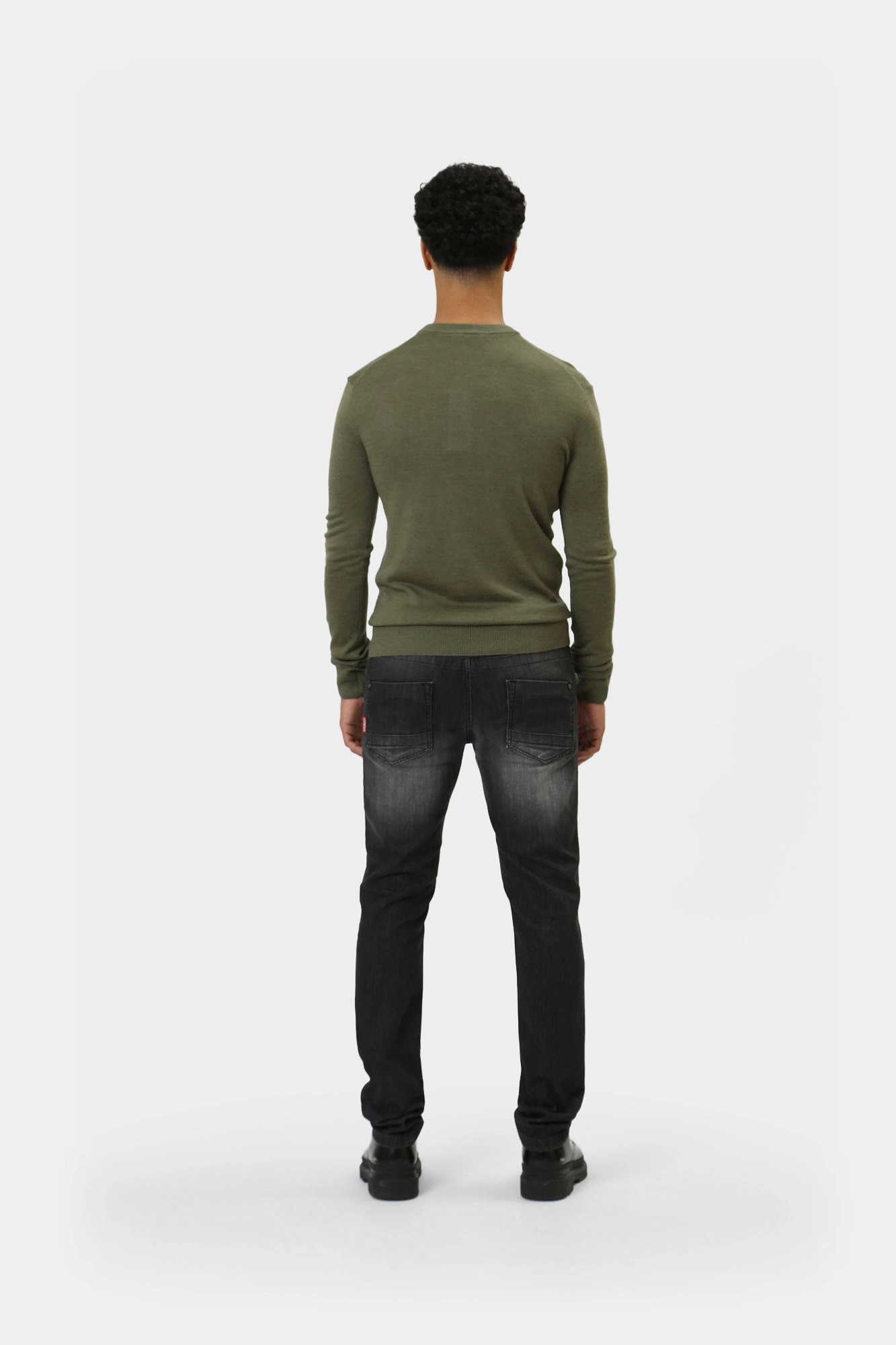 BMD0573 Брюки джинсовые Bikkembergs Черный