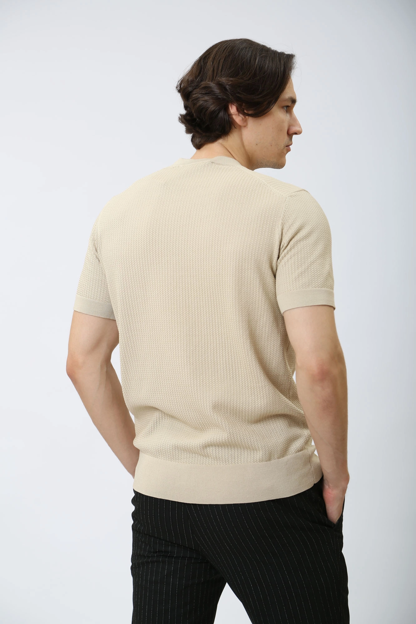 542307_655041 Футболка трикотажная Karl Lagerfeld Бежевый