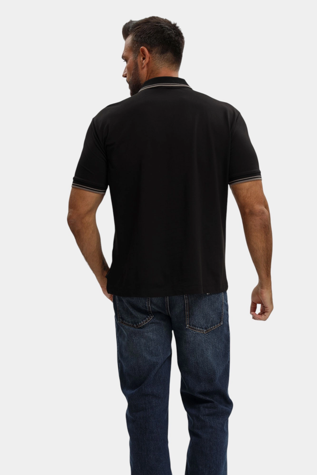 XM001349_AF16246 Поло Armani Exchange Черный