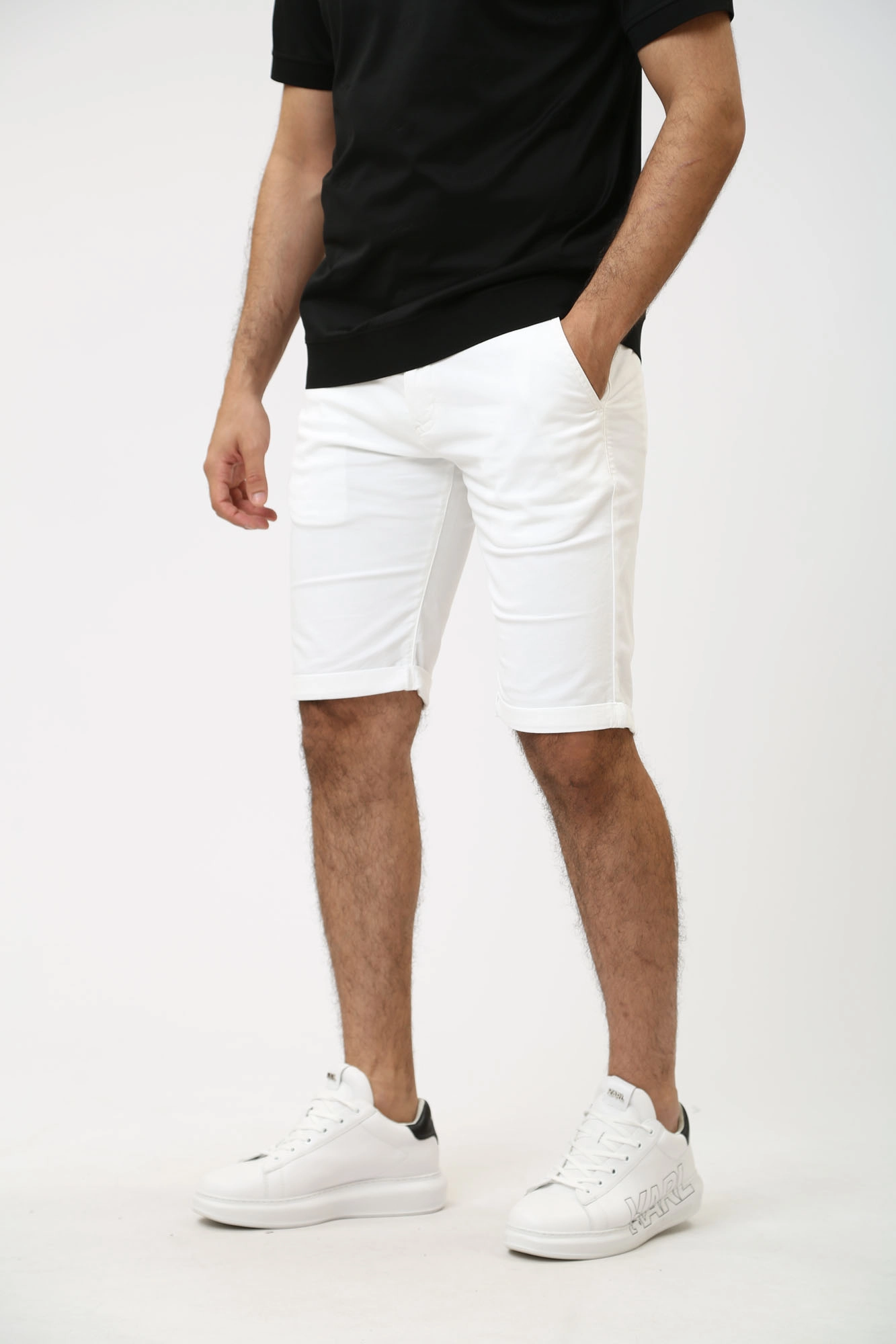 542826_255812 Шорты Karl Lagerfeld Белый