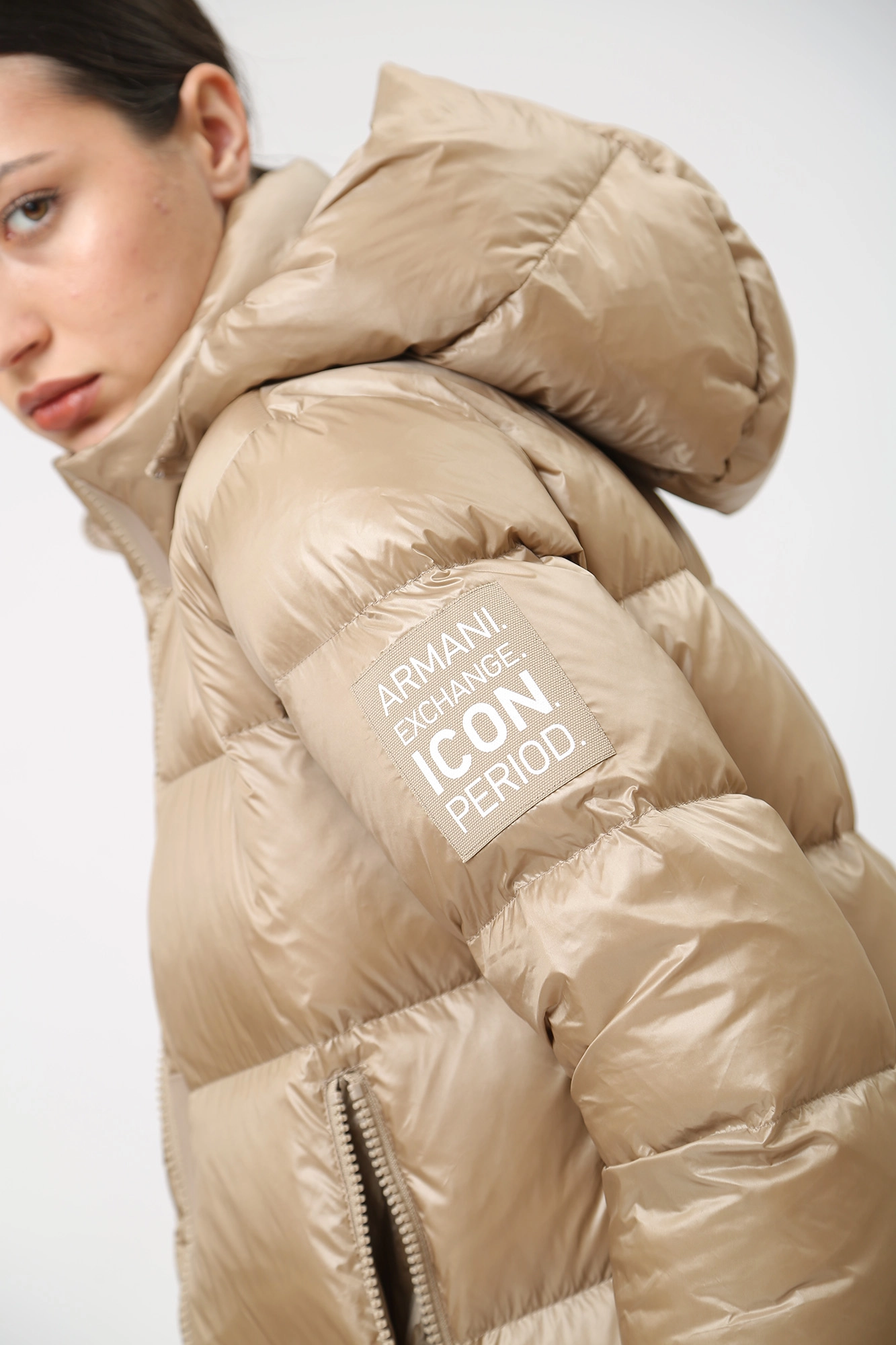 8NYK50_YNYNZ пальто пуховое armani exchange 