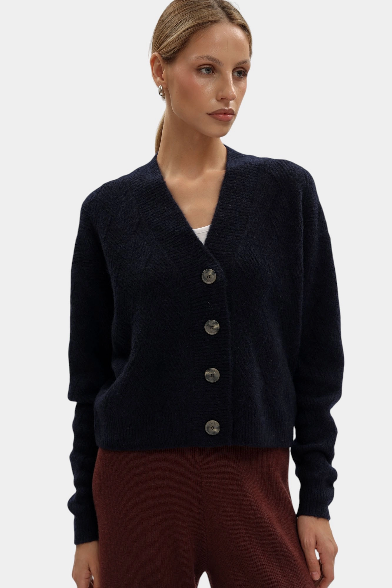 M7456001135N-WK624K14-316M кардиган trussardi