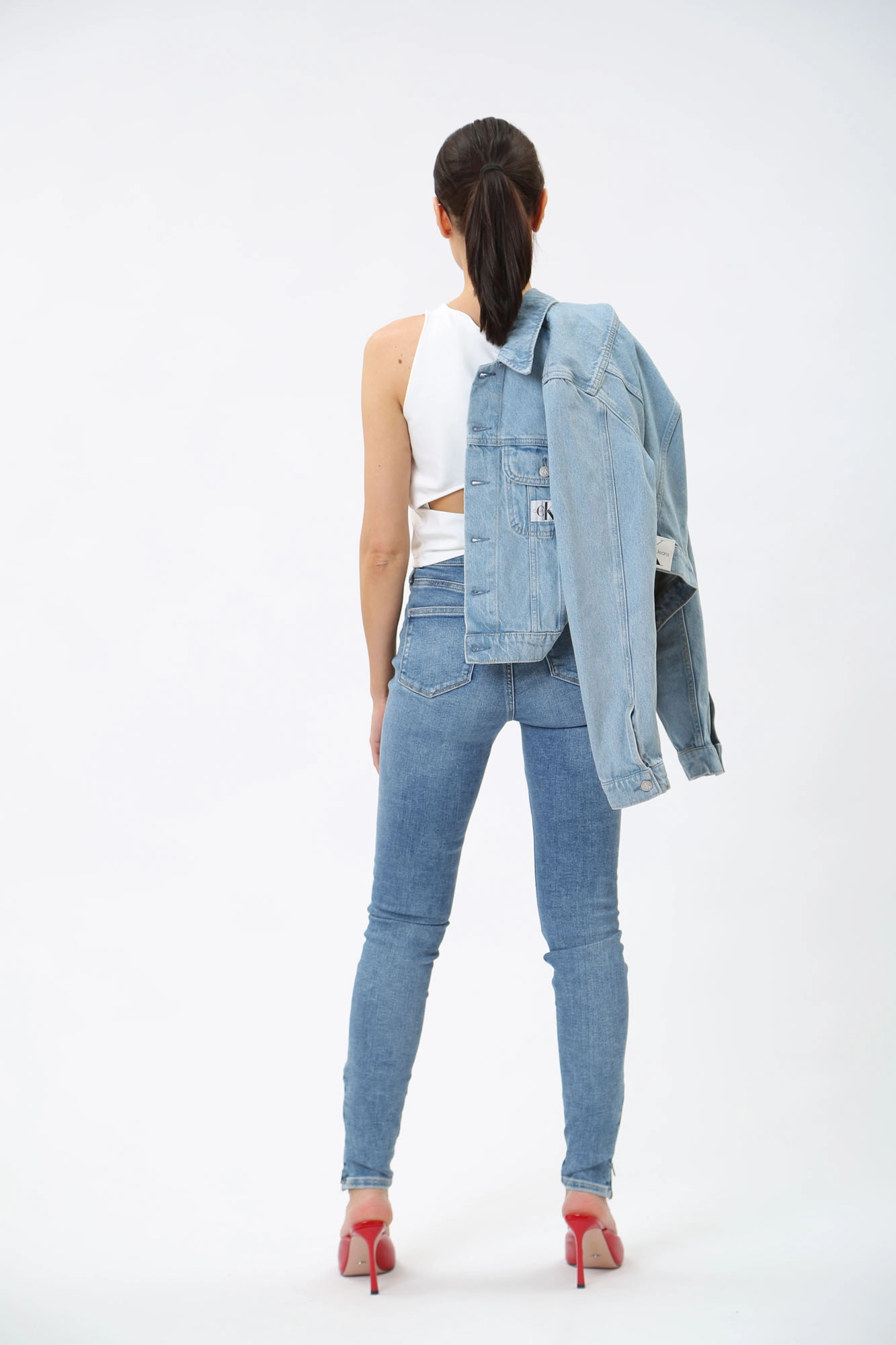 Calvin klein jeans super skinny discount