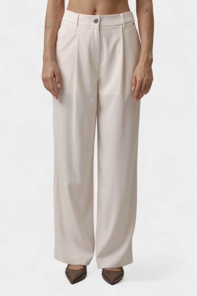 Блузка Armani Exchange Полиэстер Бежевый