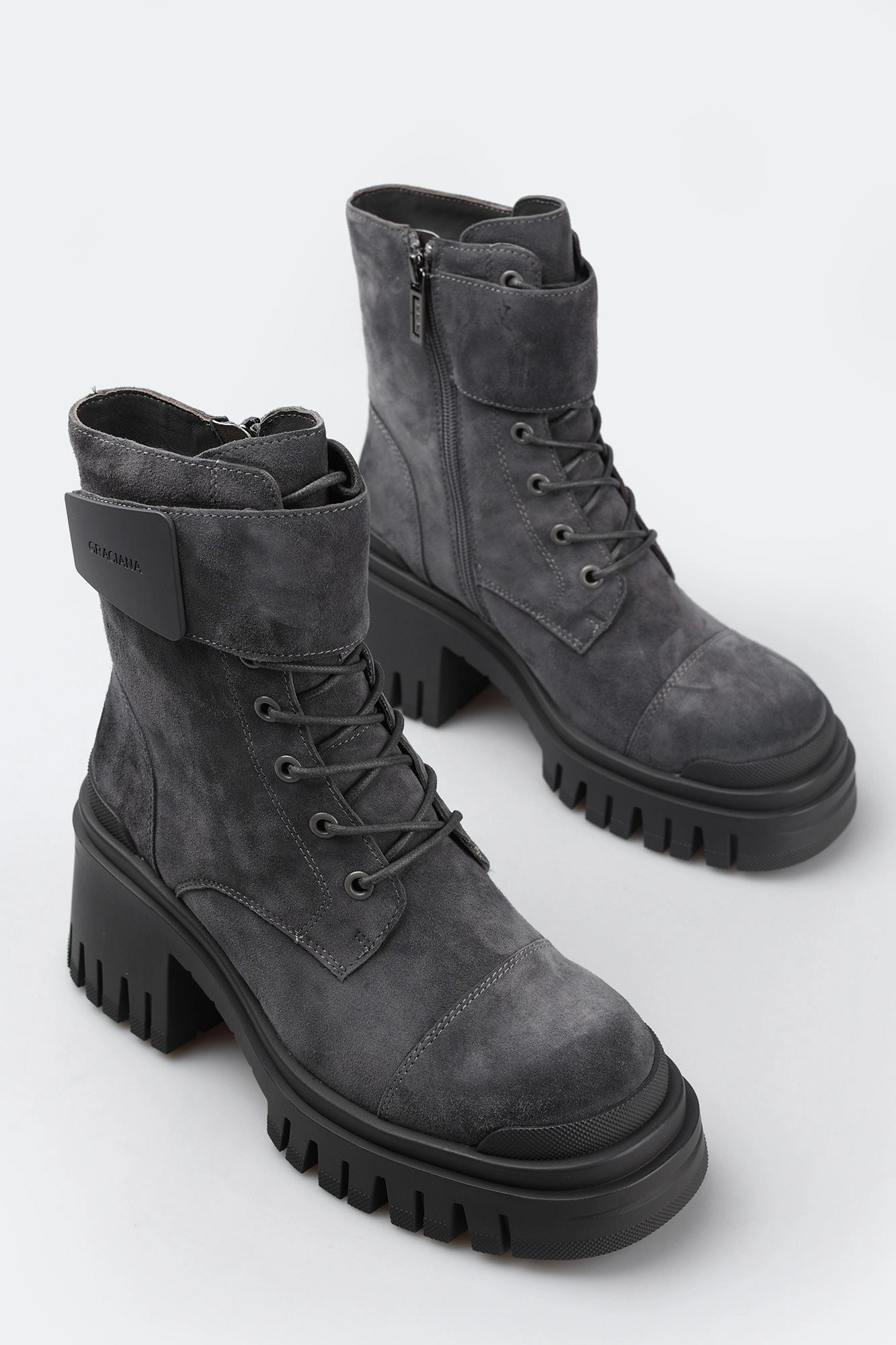 GL3031-661-3M  Ботинки женские Ботинки Graciana Серый