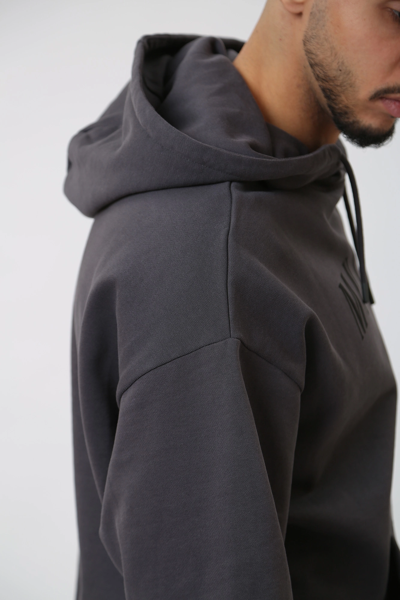 1014513 Худи Mustang Серый