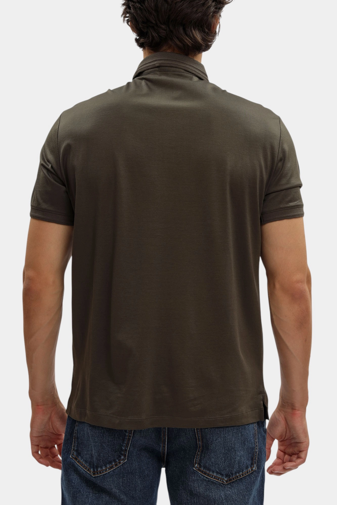 EM003002_ AF10761 Футболка Поло Emporio Armani Черный