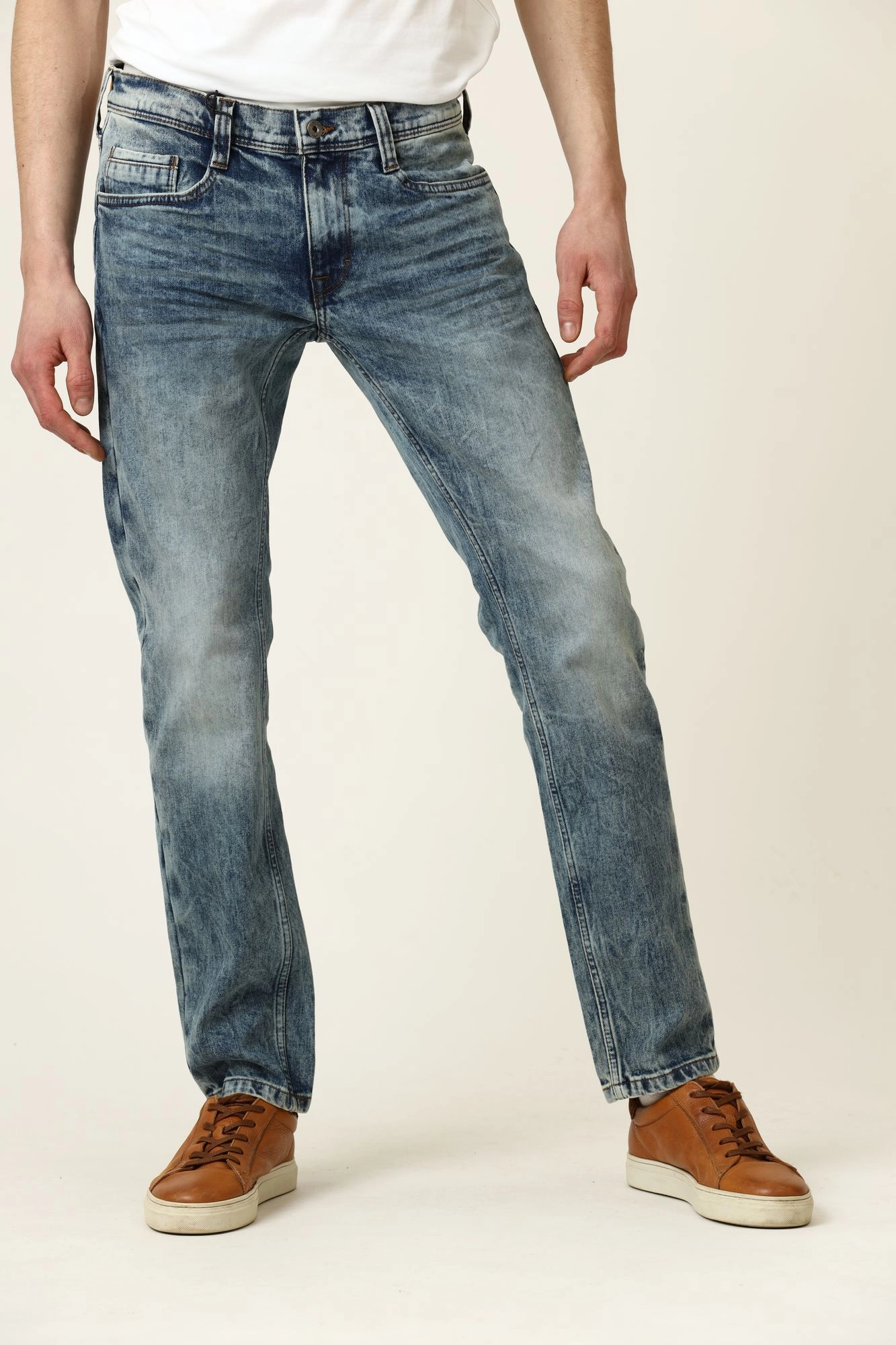 1010547-5000 Джинсы Oregon Tapered Mustang Голубой