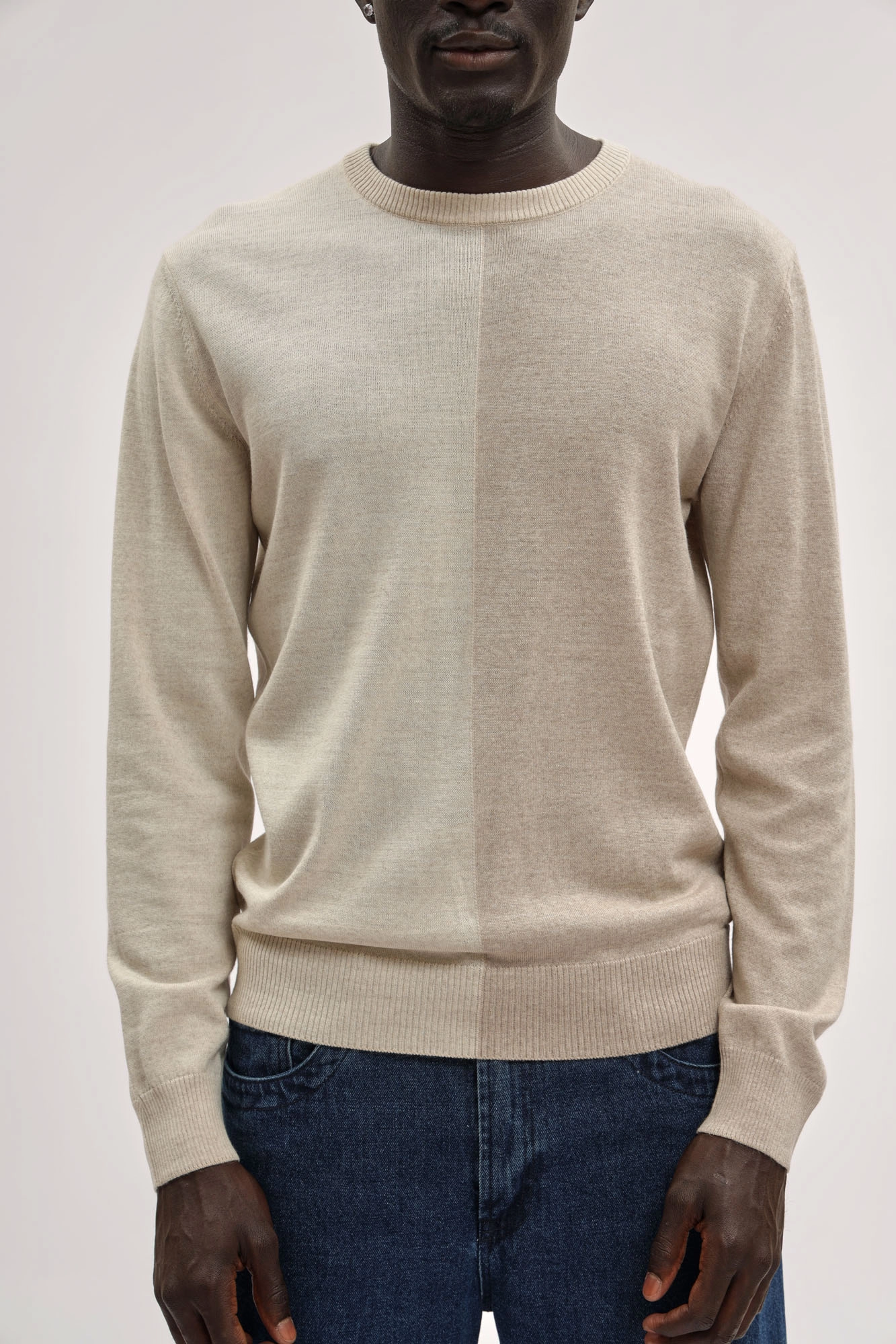 BMM1140 Джемпер Bikkembergs Бежевый