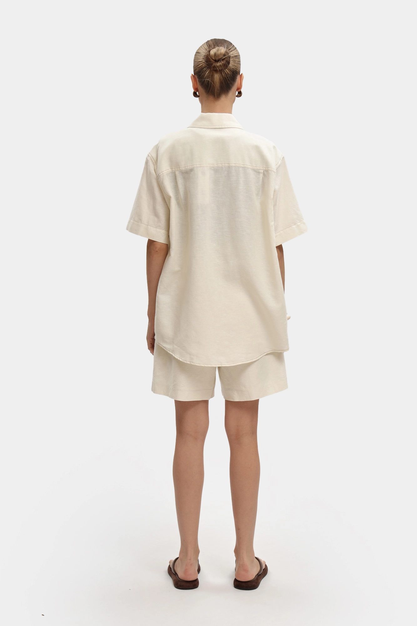 A2W10015 шорты льняные karl lagerfeld 