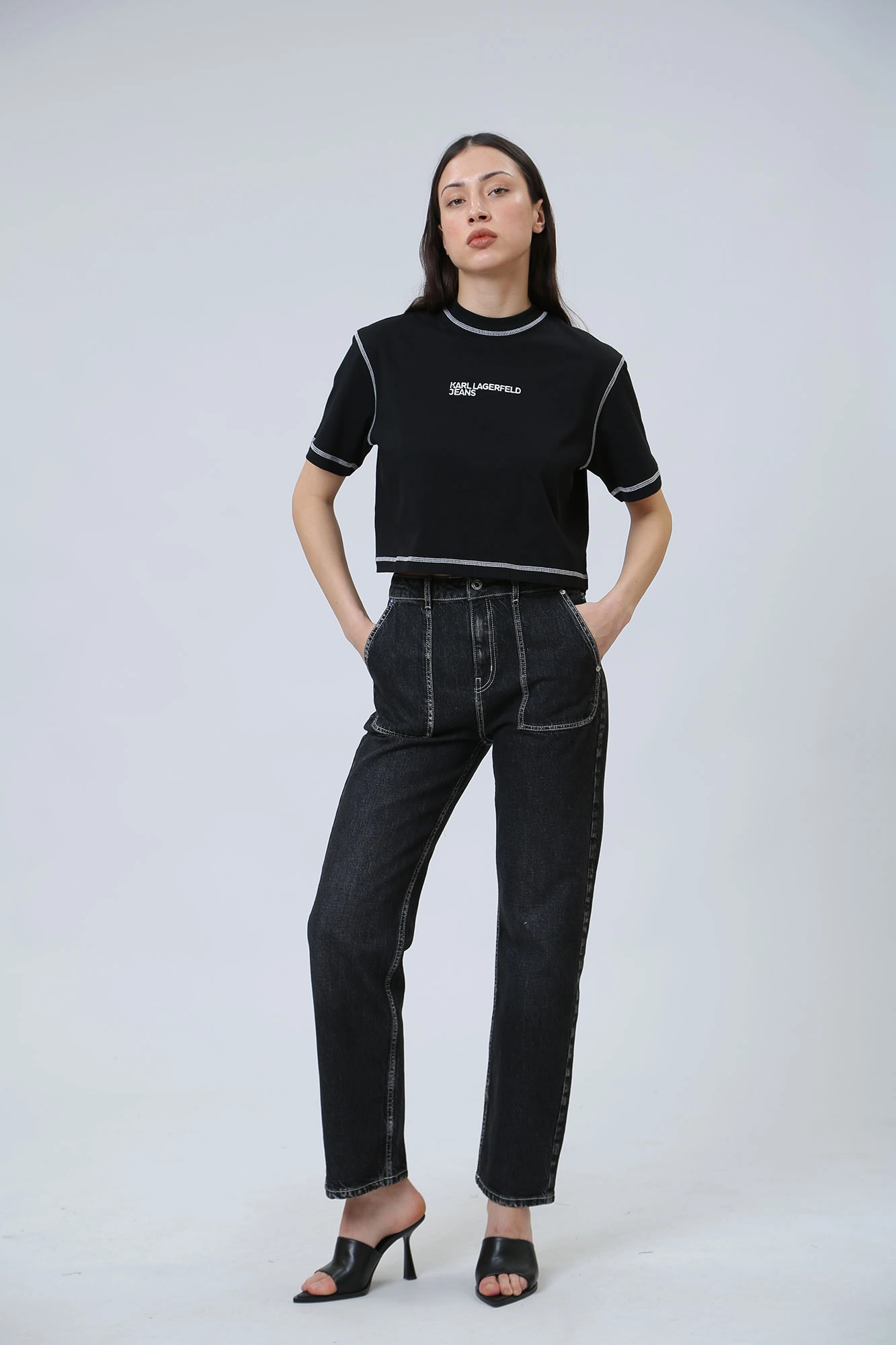 STRAIGHT Karl Lagerfeld Jeans 240J1105 J259 Med Online.ru