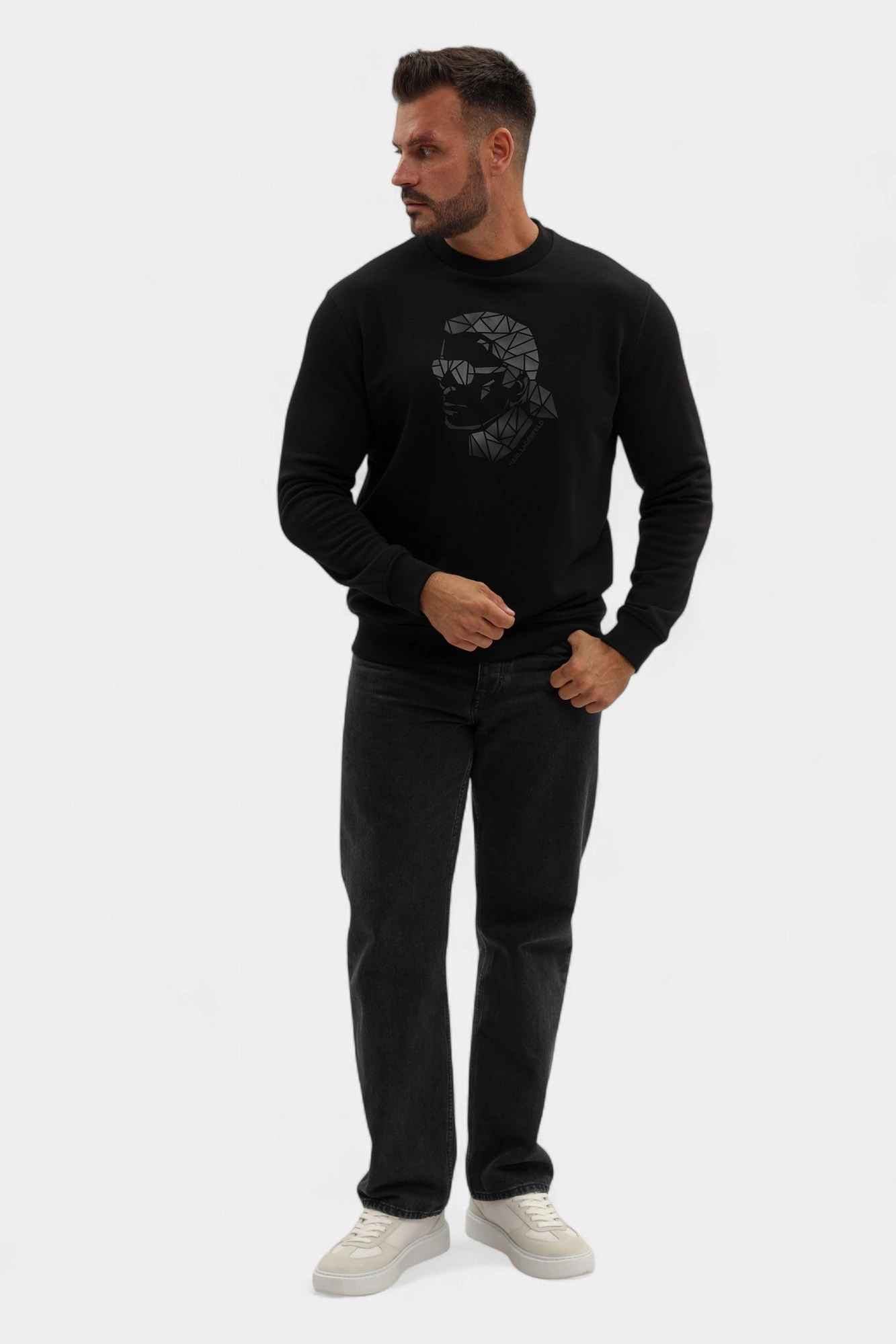 554910_705042 Свитшот Karl Lagerfeld Черный