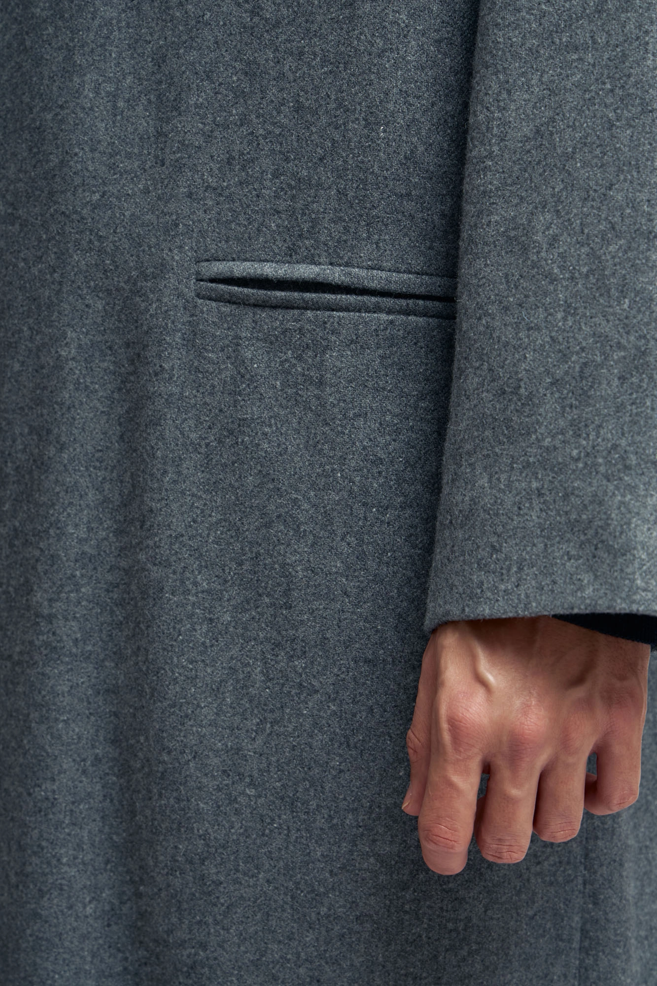 M-252-TH-56-2407 Пальто The Hills Серый