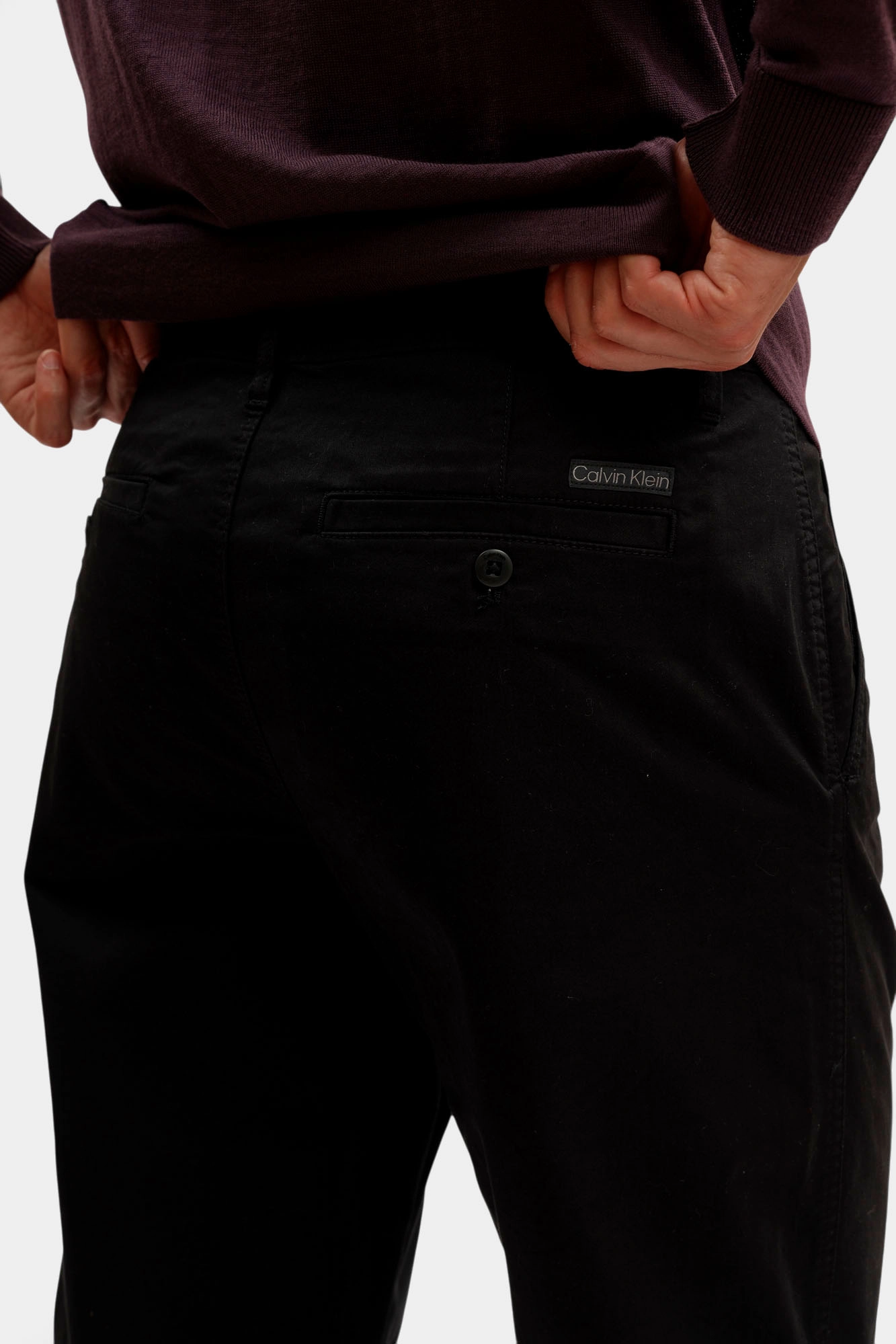 LV04RB602G Брюки Calvin Klein Jeans Черный