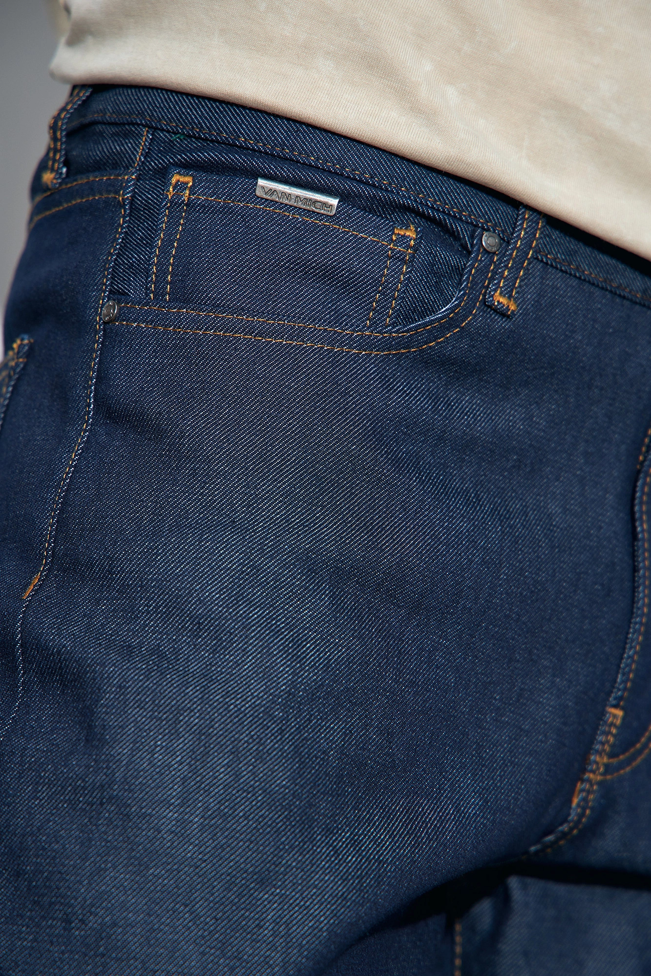 VM-232-33-010 Джинсы DAD Van Mich Синий