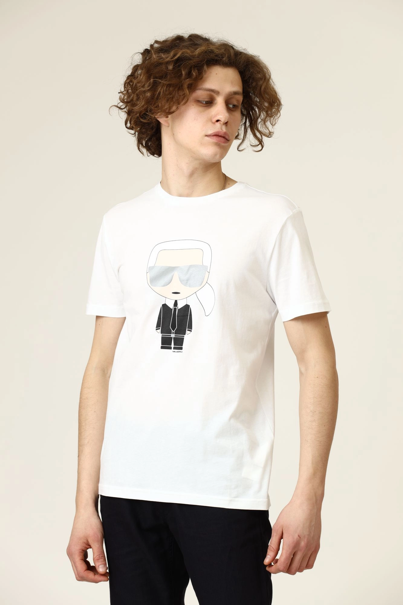 511251_755061 Футболка Karl Lagerfeld Белый