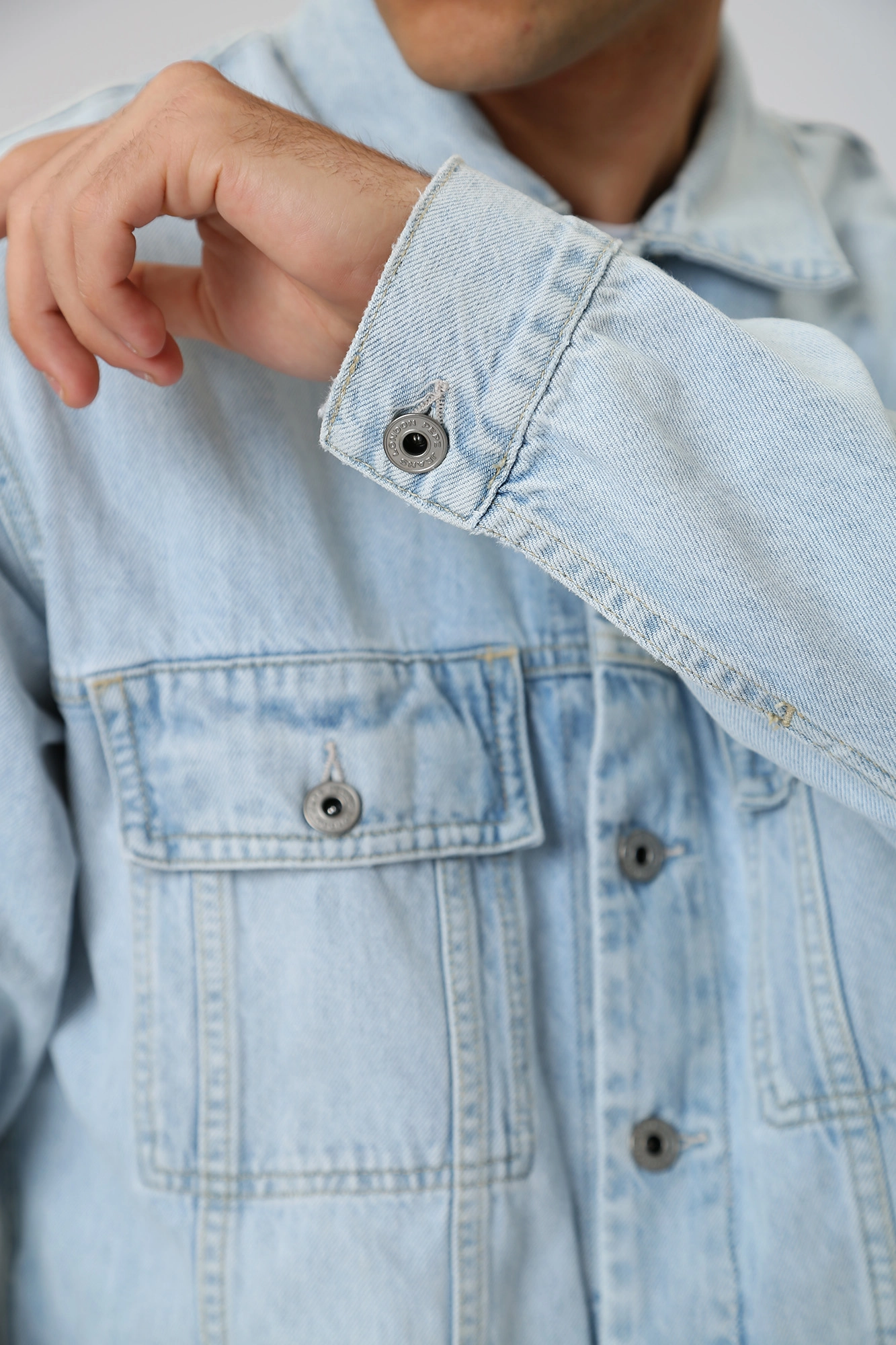 PM402571PD7 Куртка джинсовая Pepe Jeans Голубой