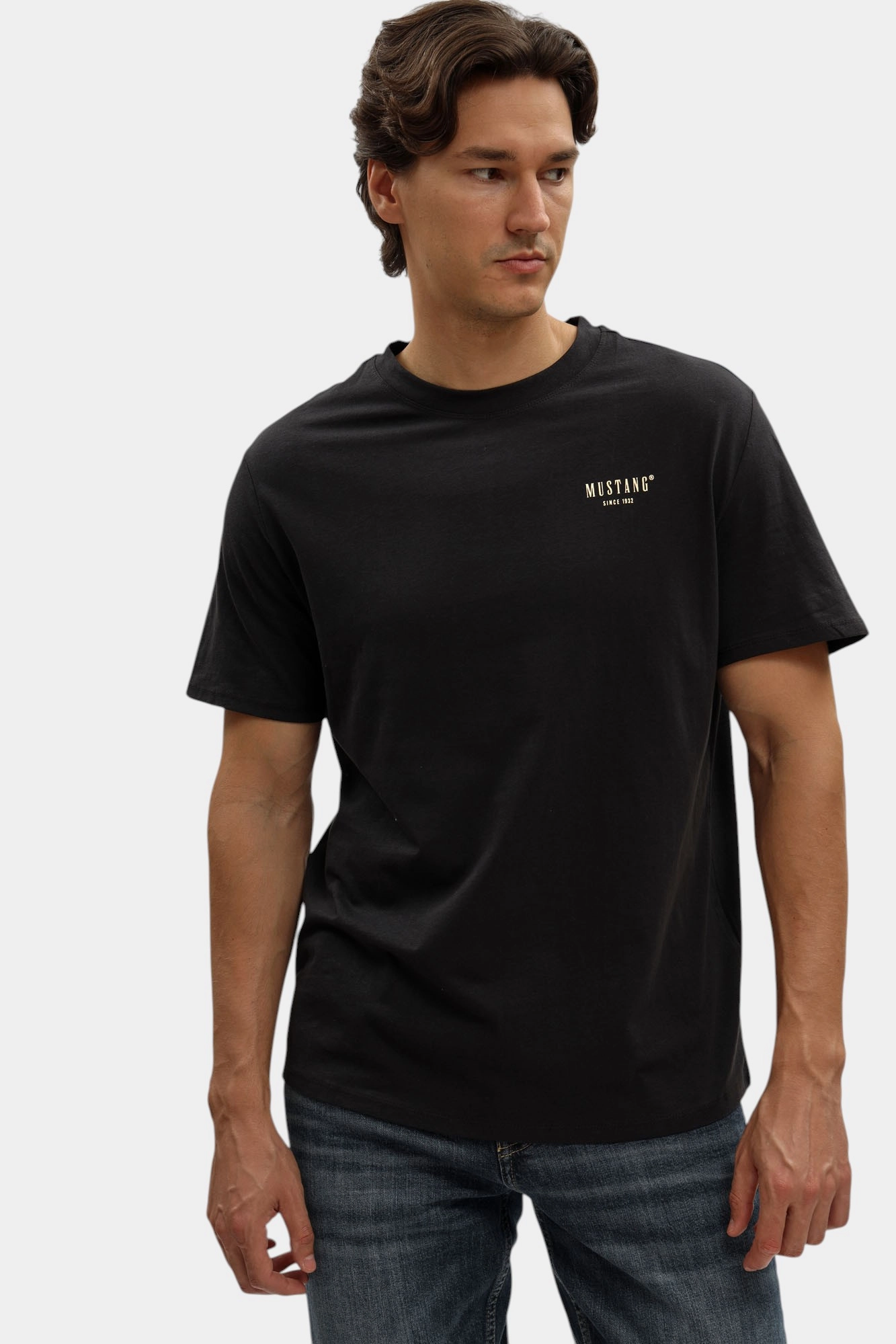 1016857 Футболка Mustang Черный