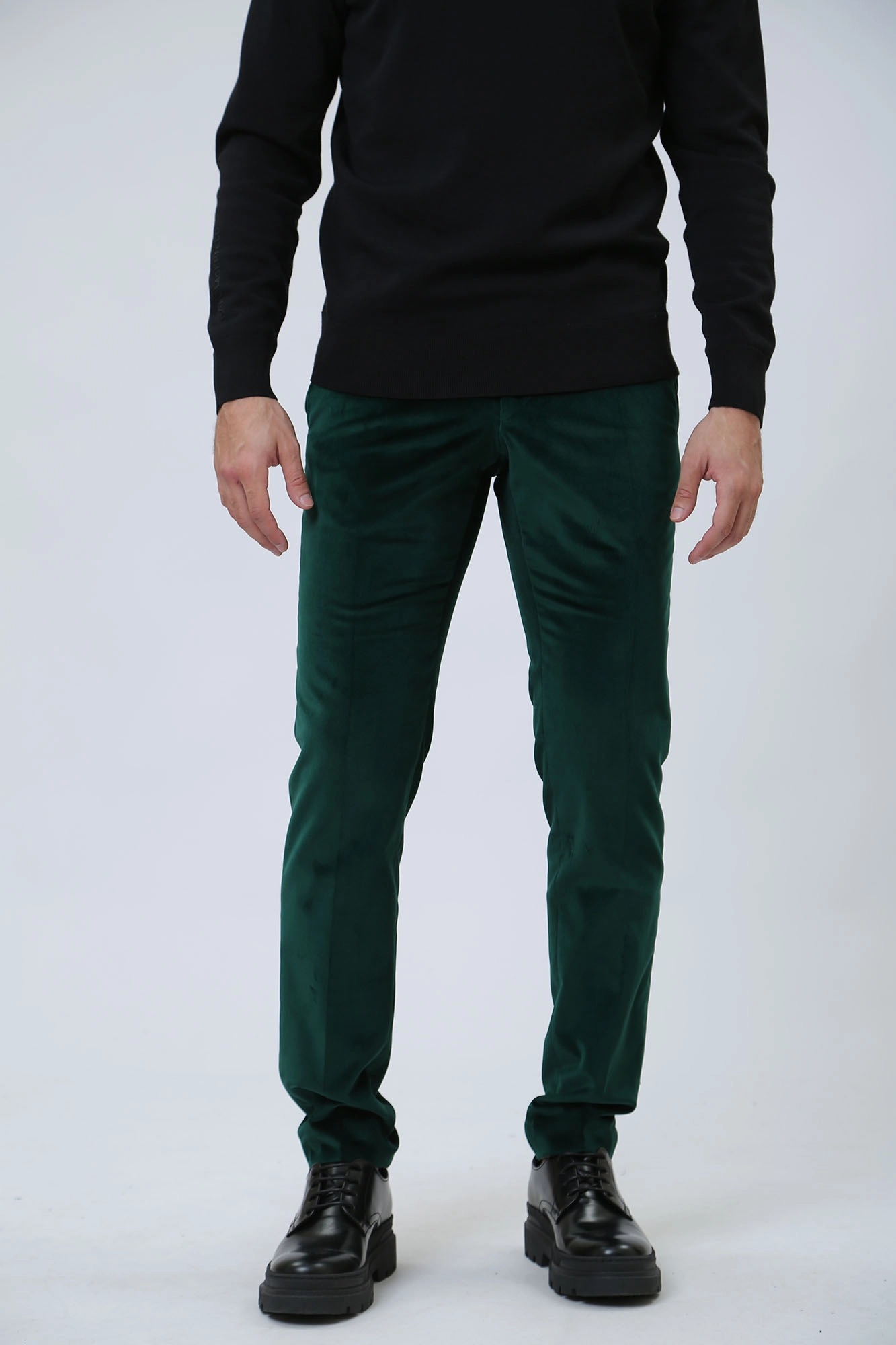 534000_255002 Брюки классические Karl Lagerfeld Зеленый