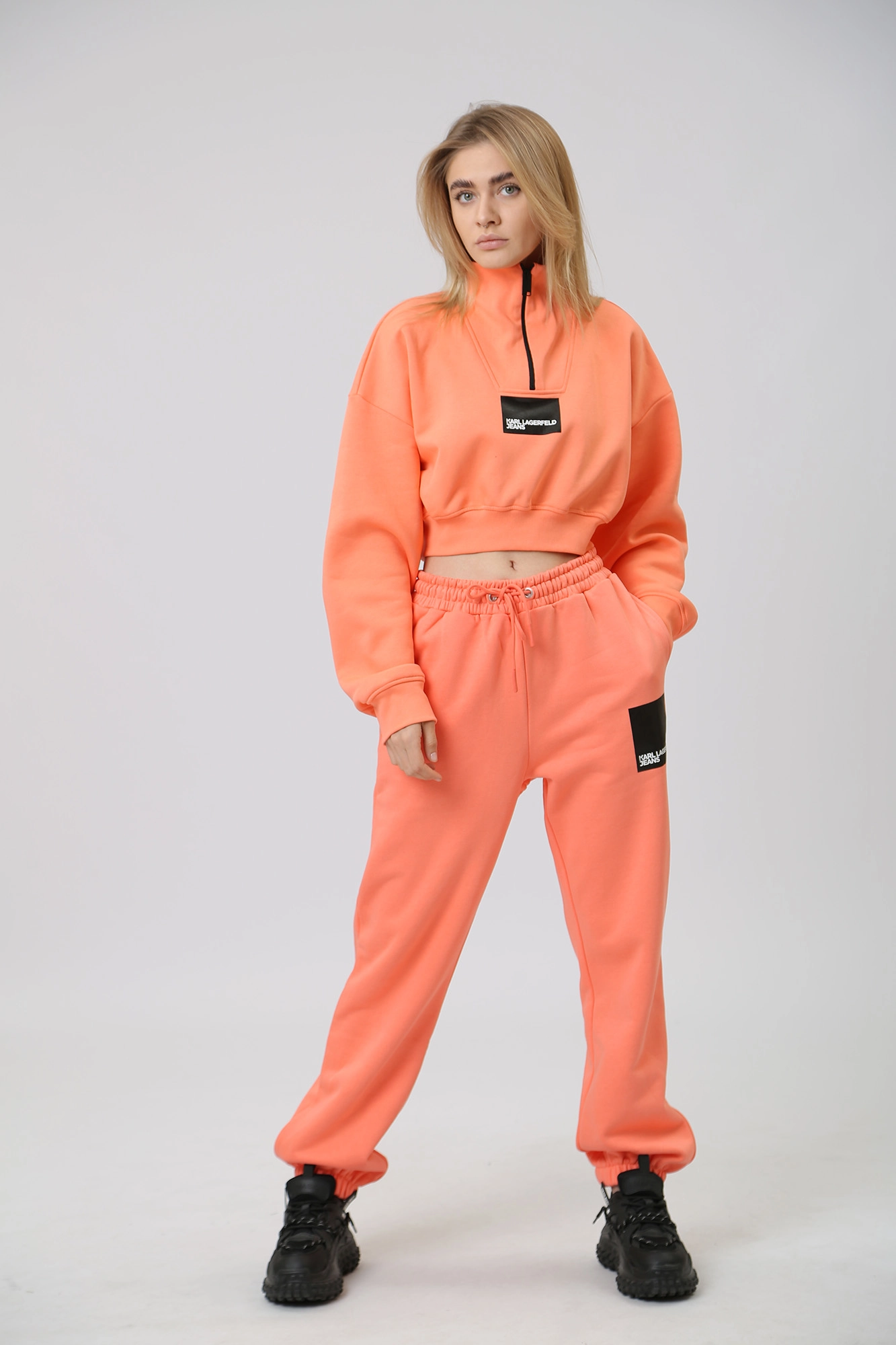 235J1050 брюки спортивные karl lagerfeld jeans 