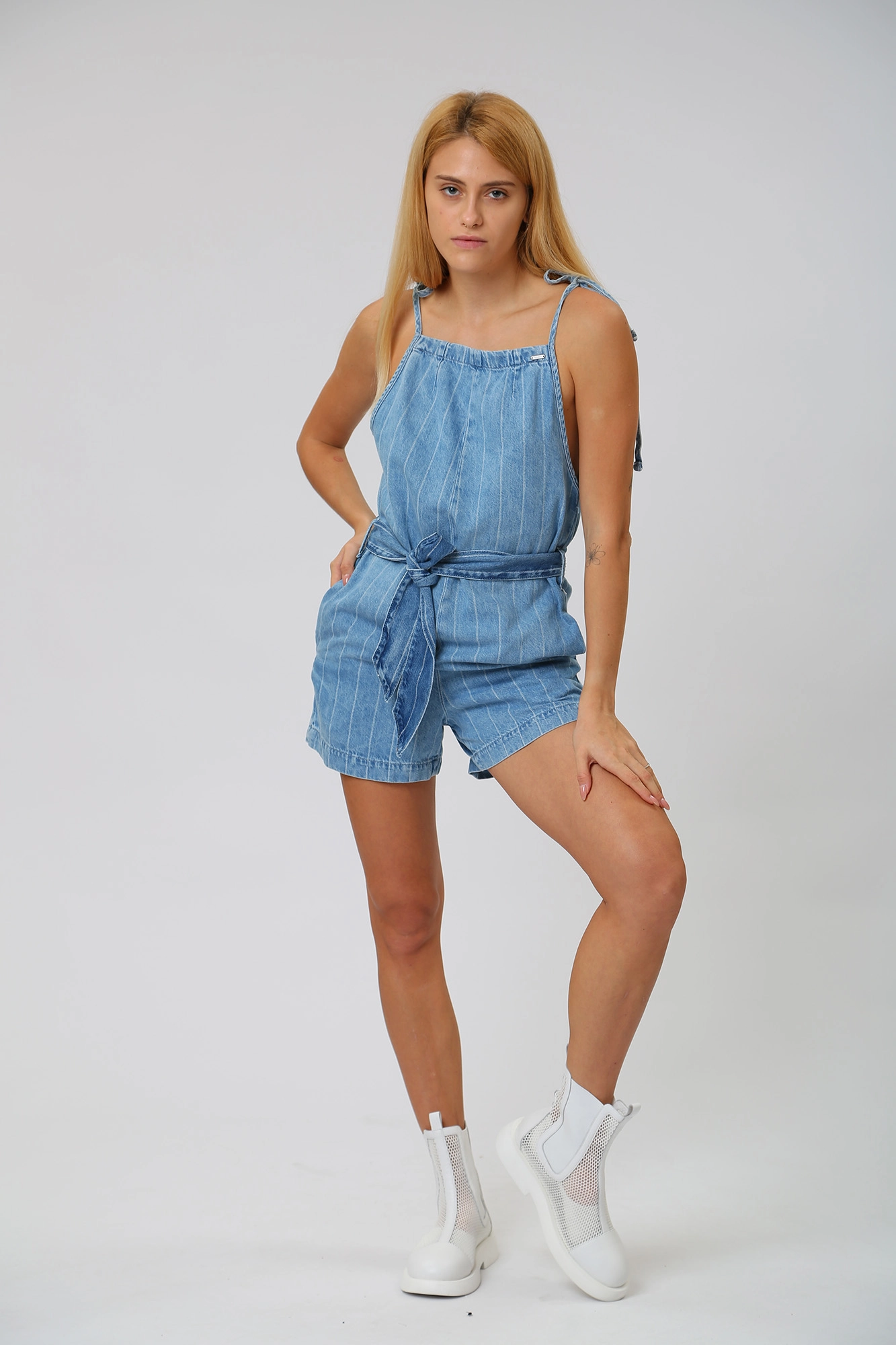 PL230452 комбинезон джинсовый pepe jeans 