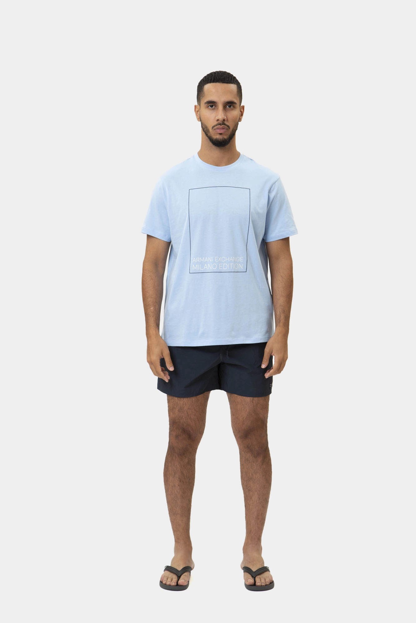 953060_4R626_0003 Шорты плавательные Armani Exchange Синий