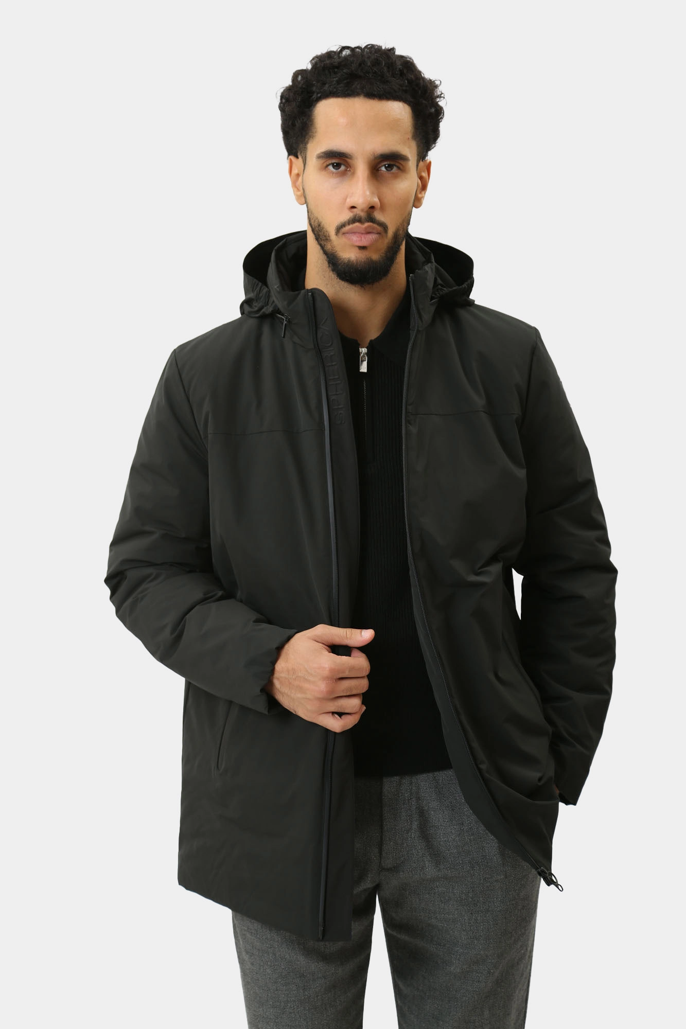 M4620KT3069F Куртка удлиненная Geox Черный