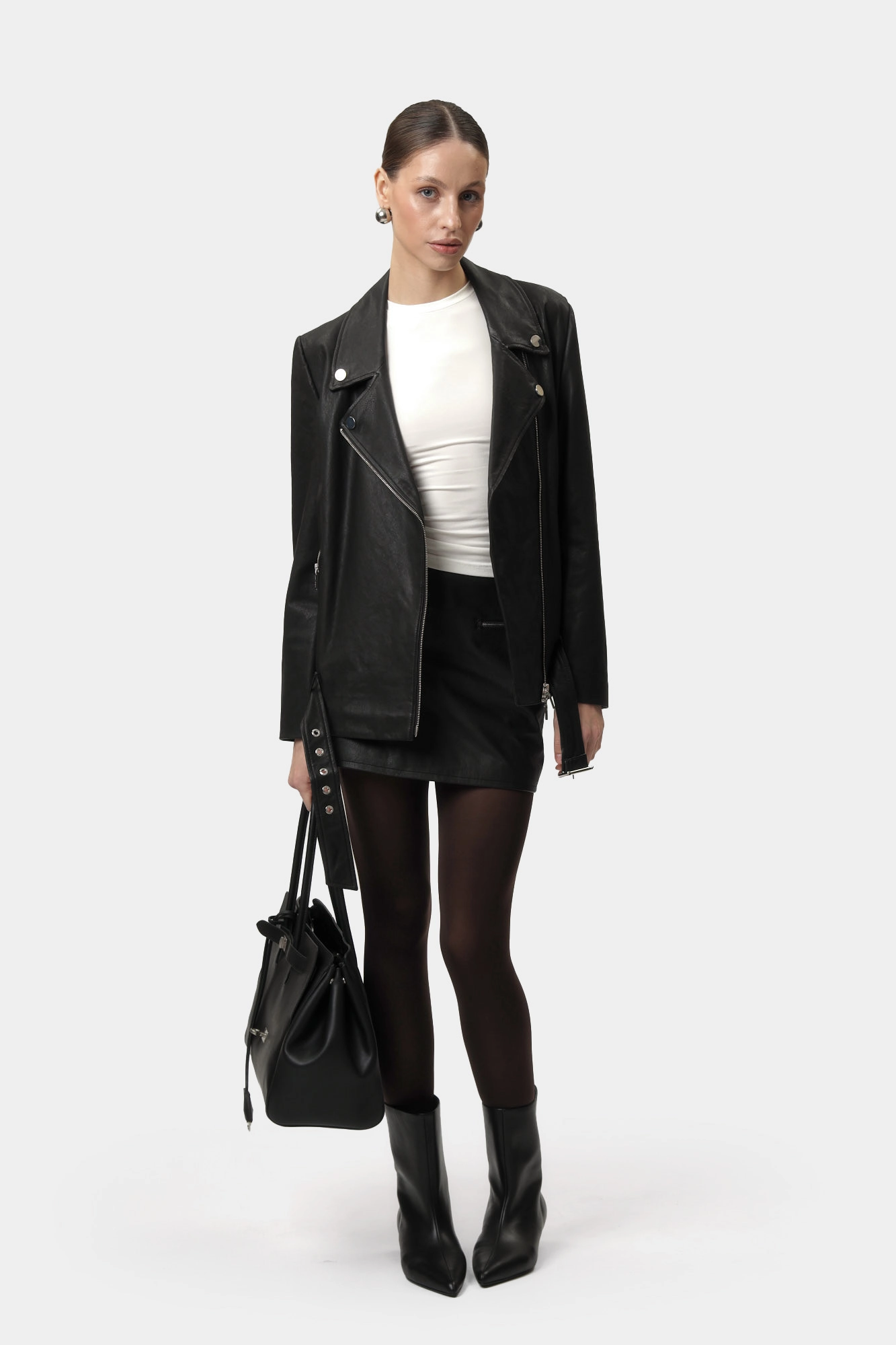 XW000218_AF10854 куртка кожаная armani exchange 