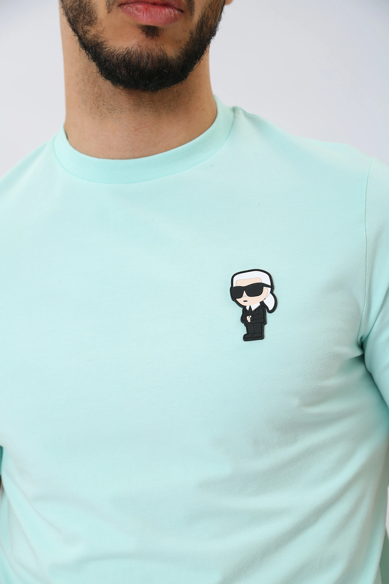 532221_755027 Футболка Karl Lagerfeld Зеленый