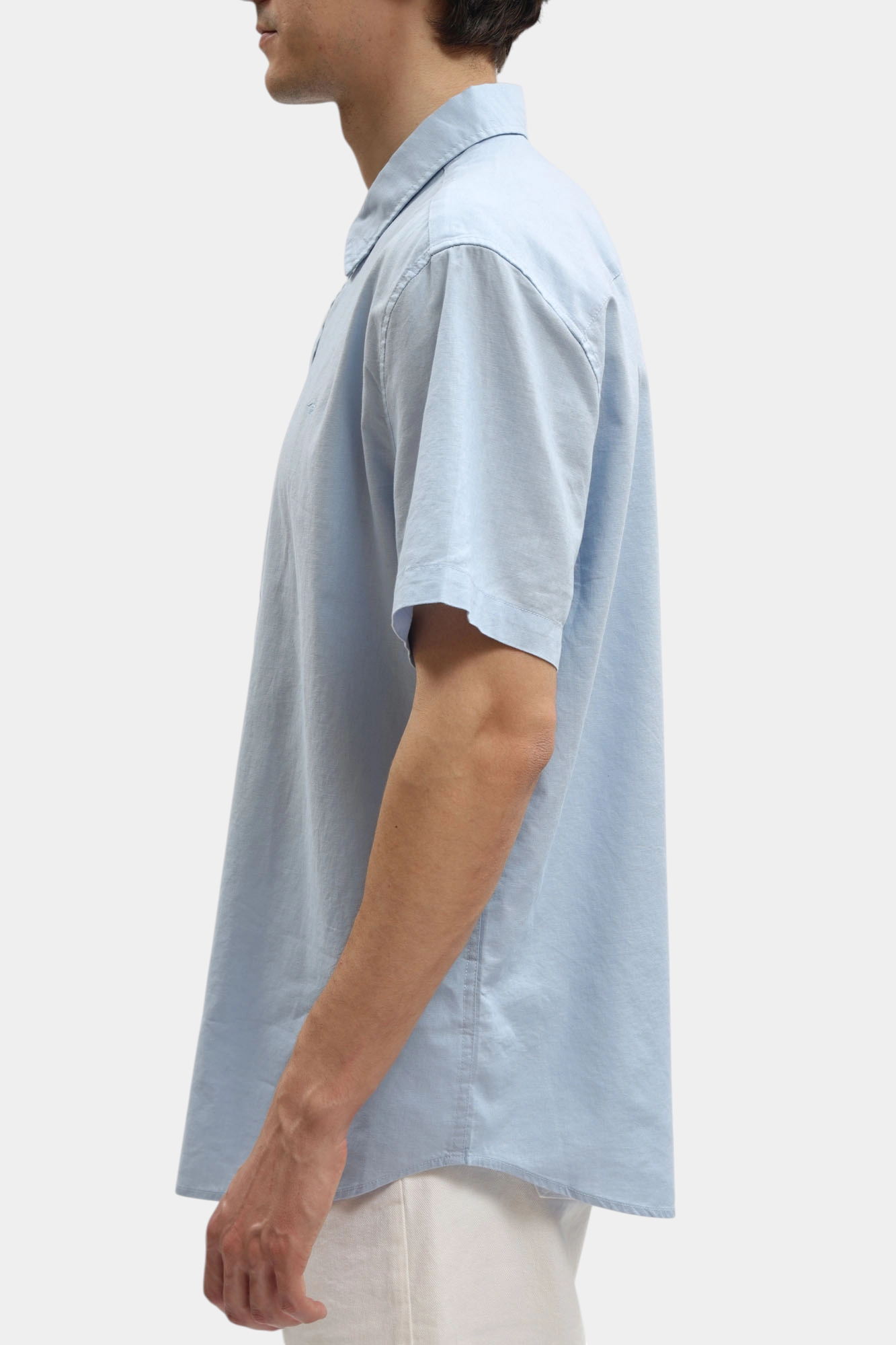 1017845 Рубашка Mustang Голубой