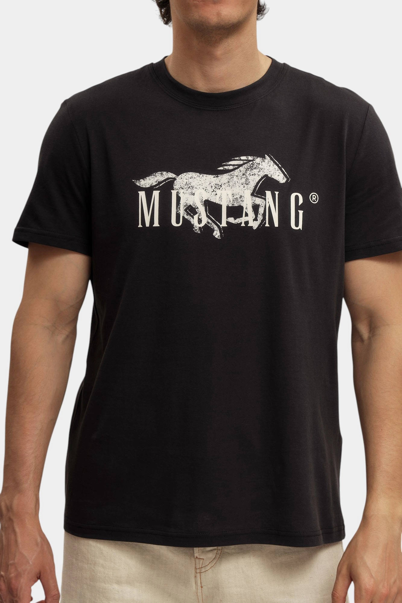 1016492 Футболка Mustang Черный