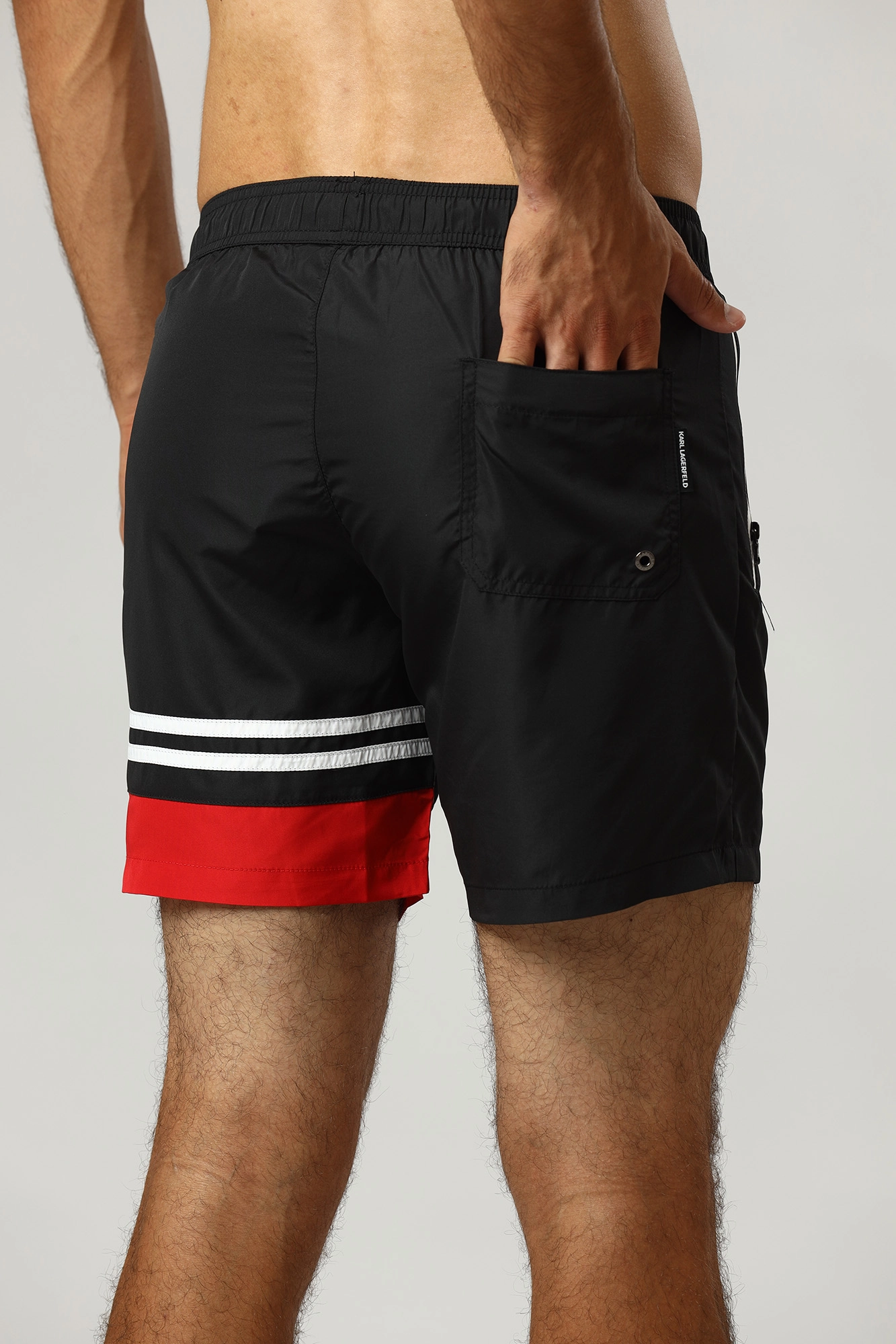 KL22MBM05 Шорты плавательные Karl Lagerfeld Черный