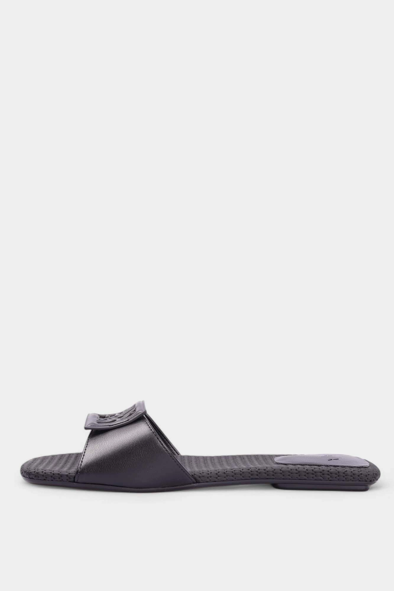 XDP055_XV921 Шлепанцы Armani Exchange Черный