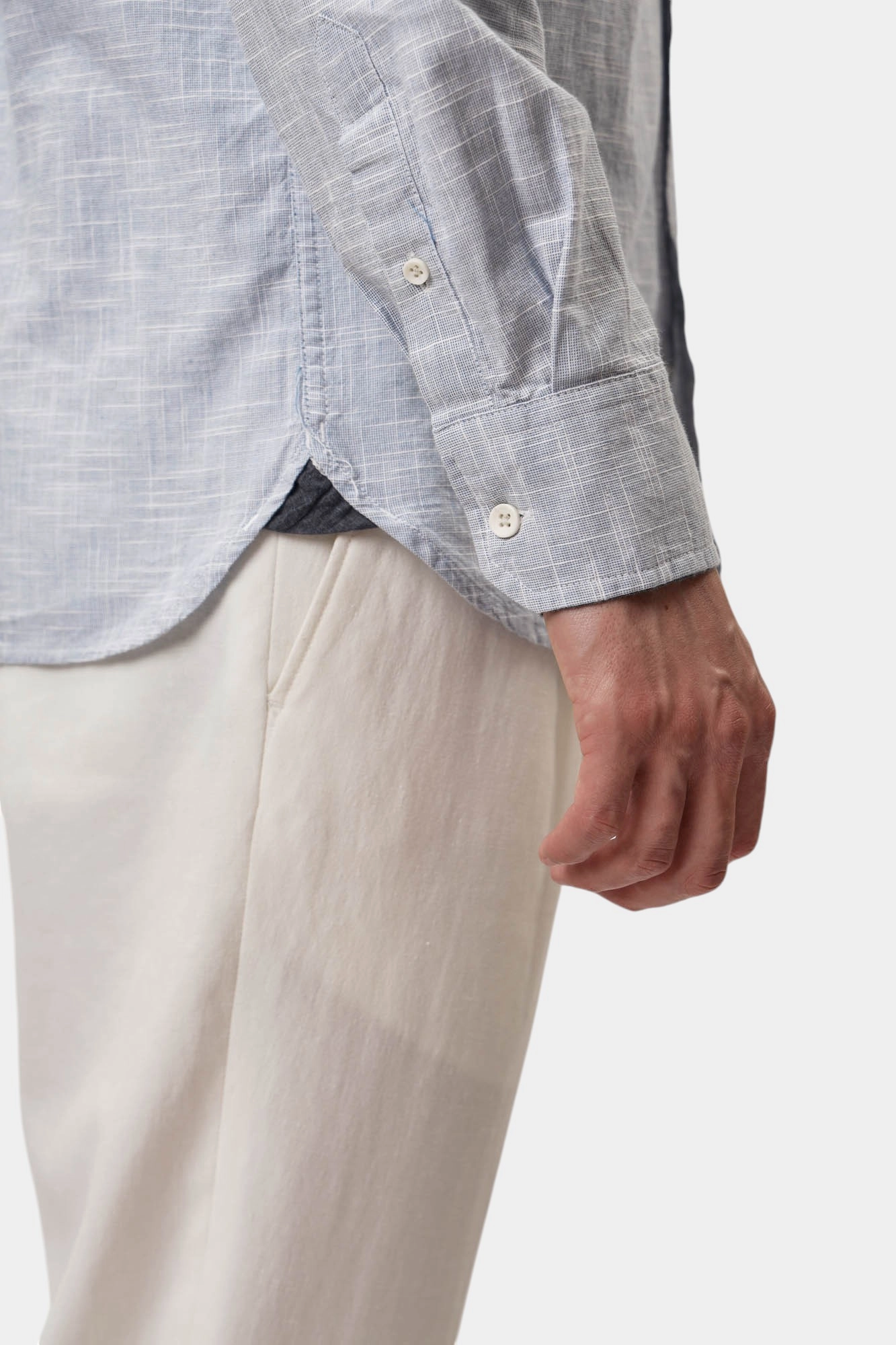 1016247 Рубашка Mustang Серый