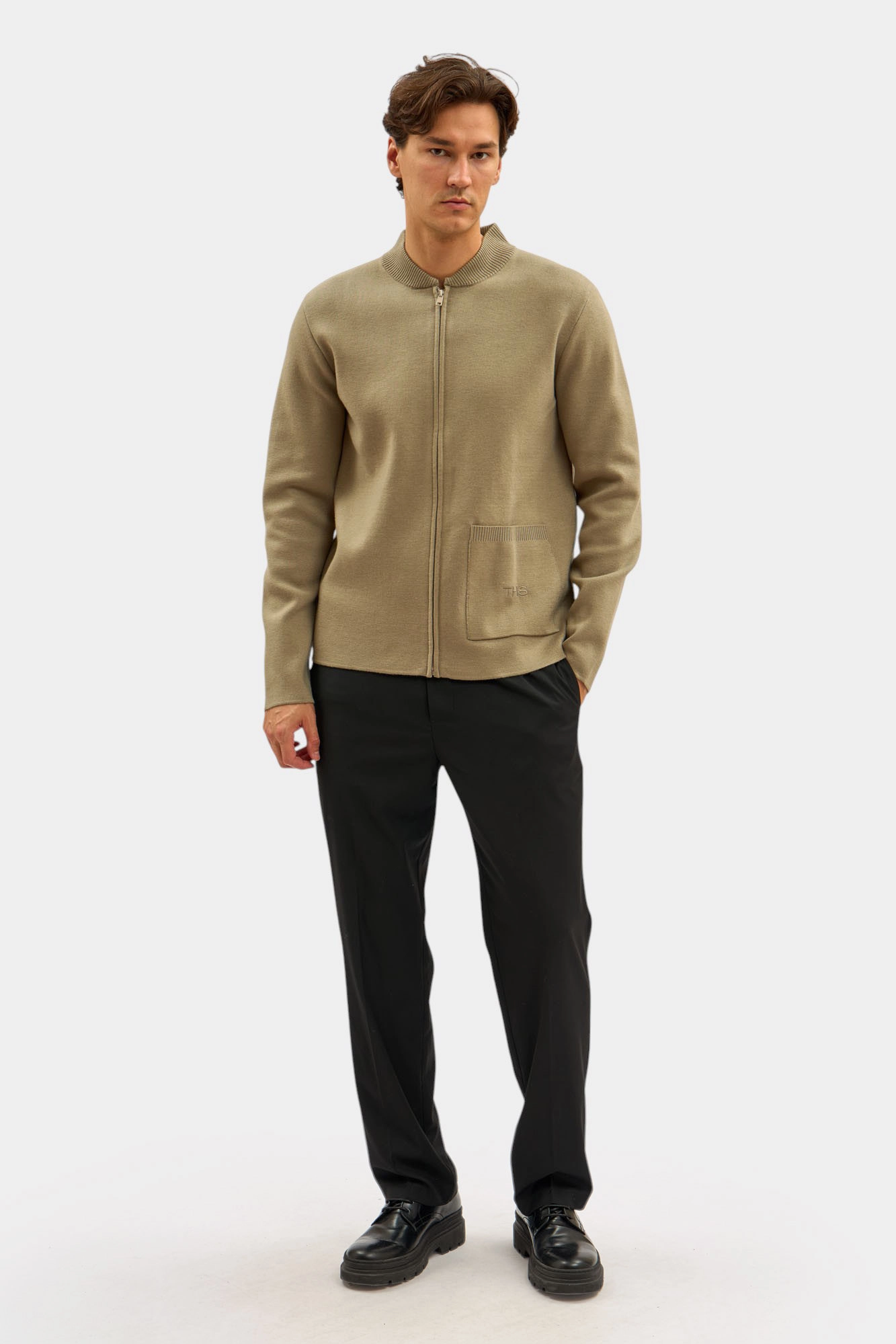 M-252-SK-50-002 Кардиган The Hills Хаки