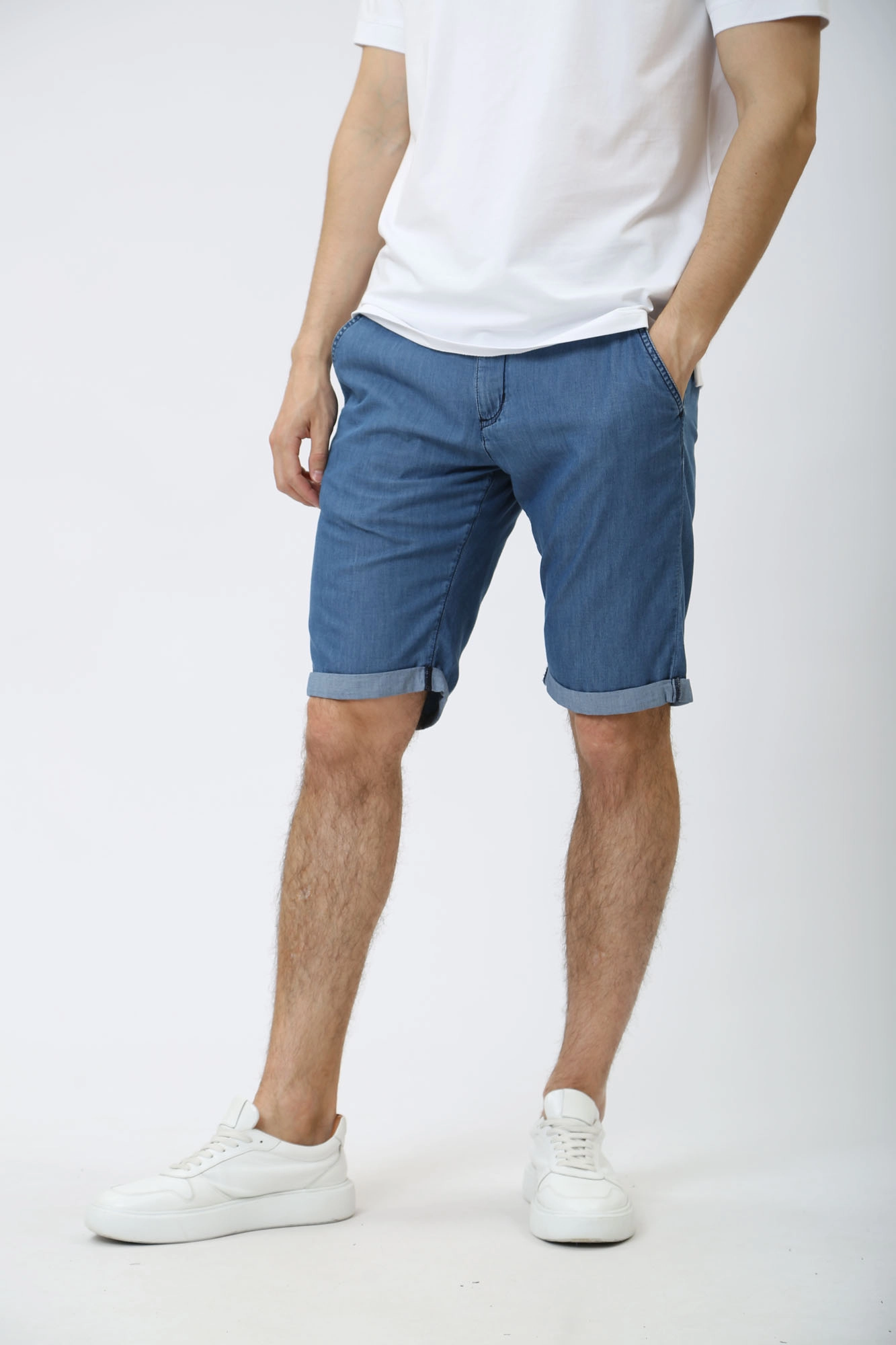 542806_255812 Шорты Karl Lagerfeld Голубой