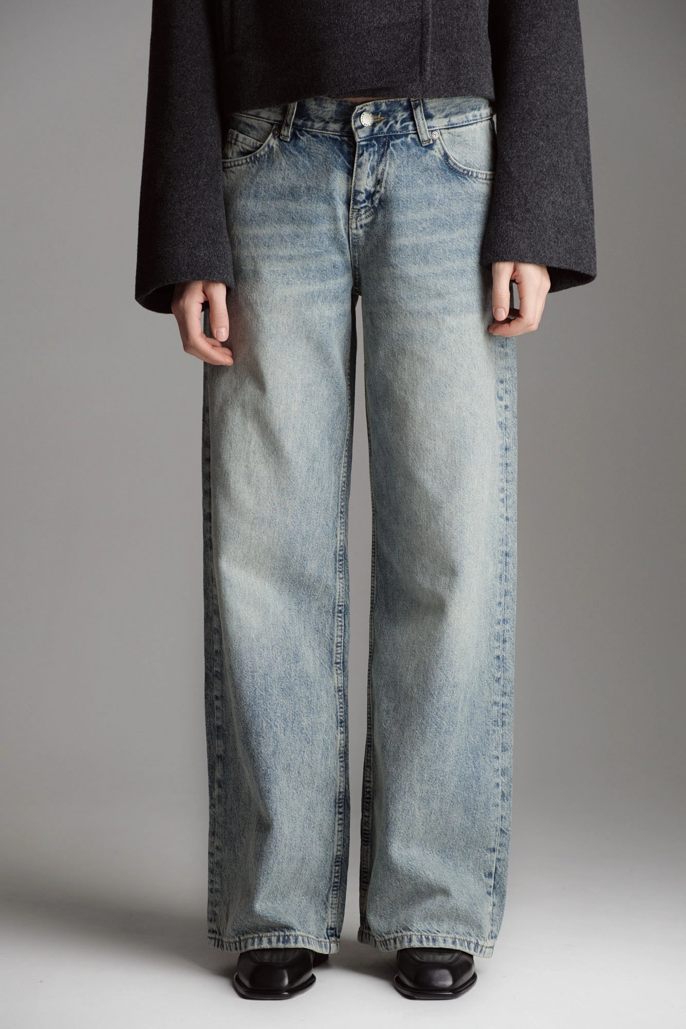 W-242-TO-56-4874 джинсы широкие the hills 