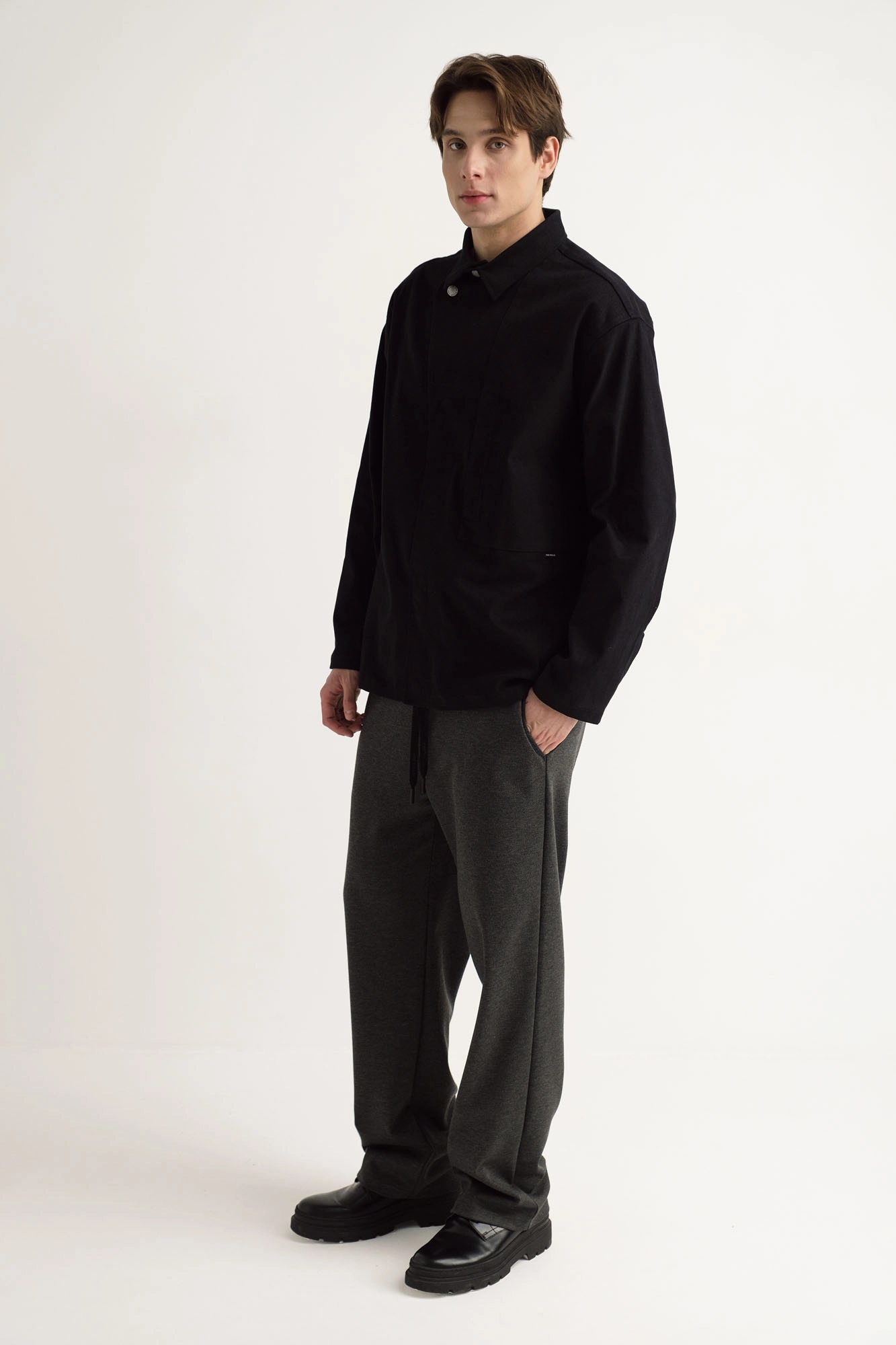 M-242-TH-56-0075 Рубашка с длинным рукавом The Hills Черный